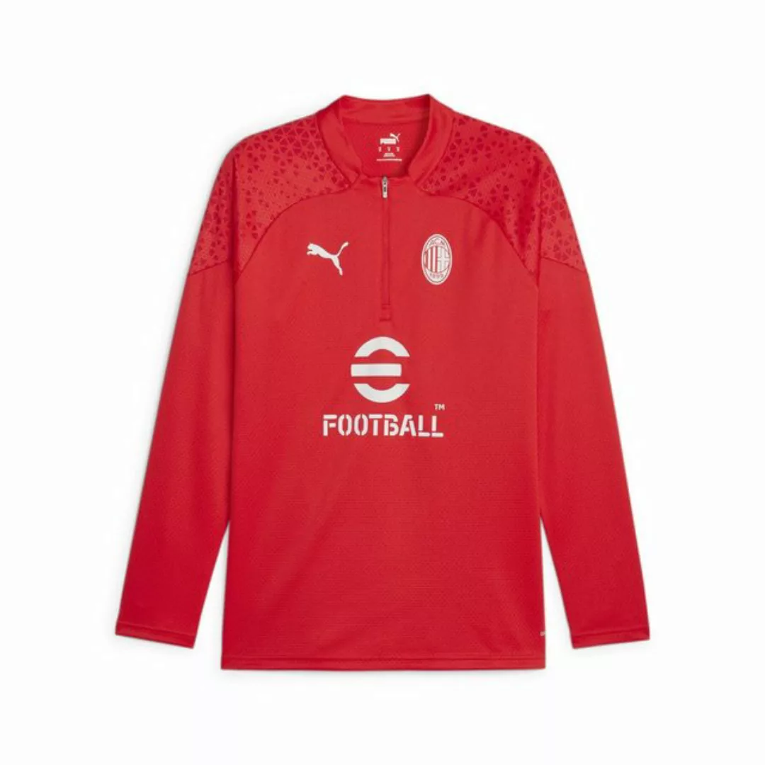 PUMA T-Shirt AC Milan Fußball-Trainings-Top mit Viertelreißverschluss Herre günstig online kaufen