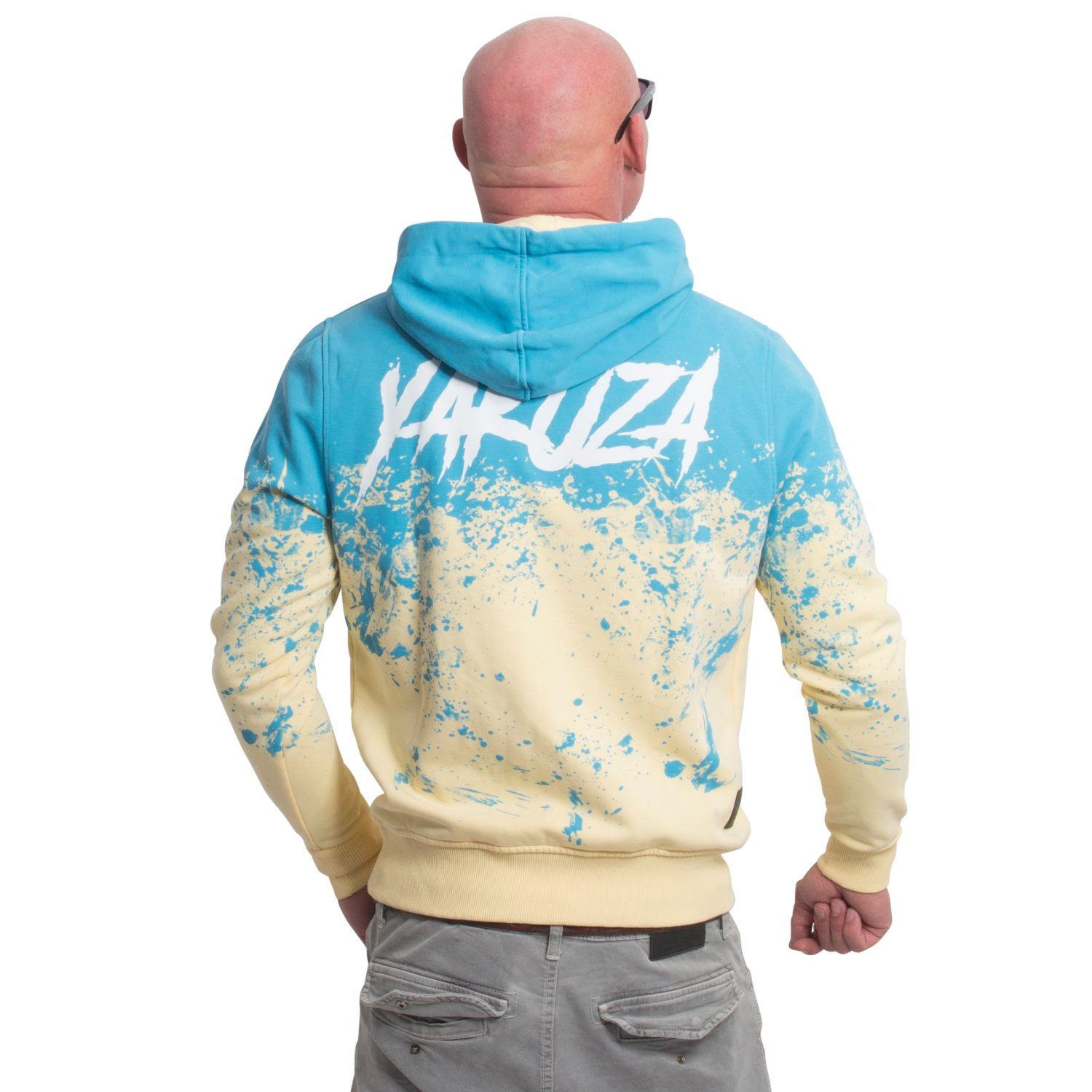 YAKUZA Hoodie Splash Allover günstig online kaufen