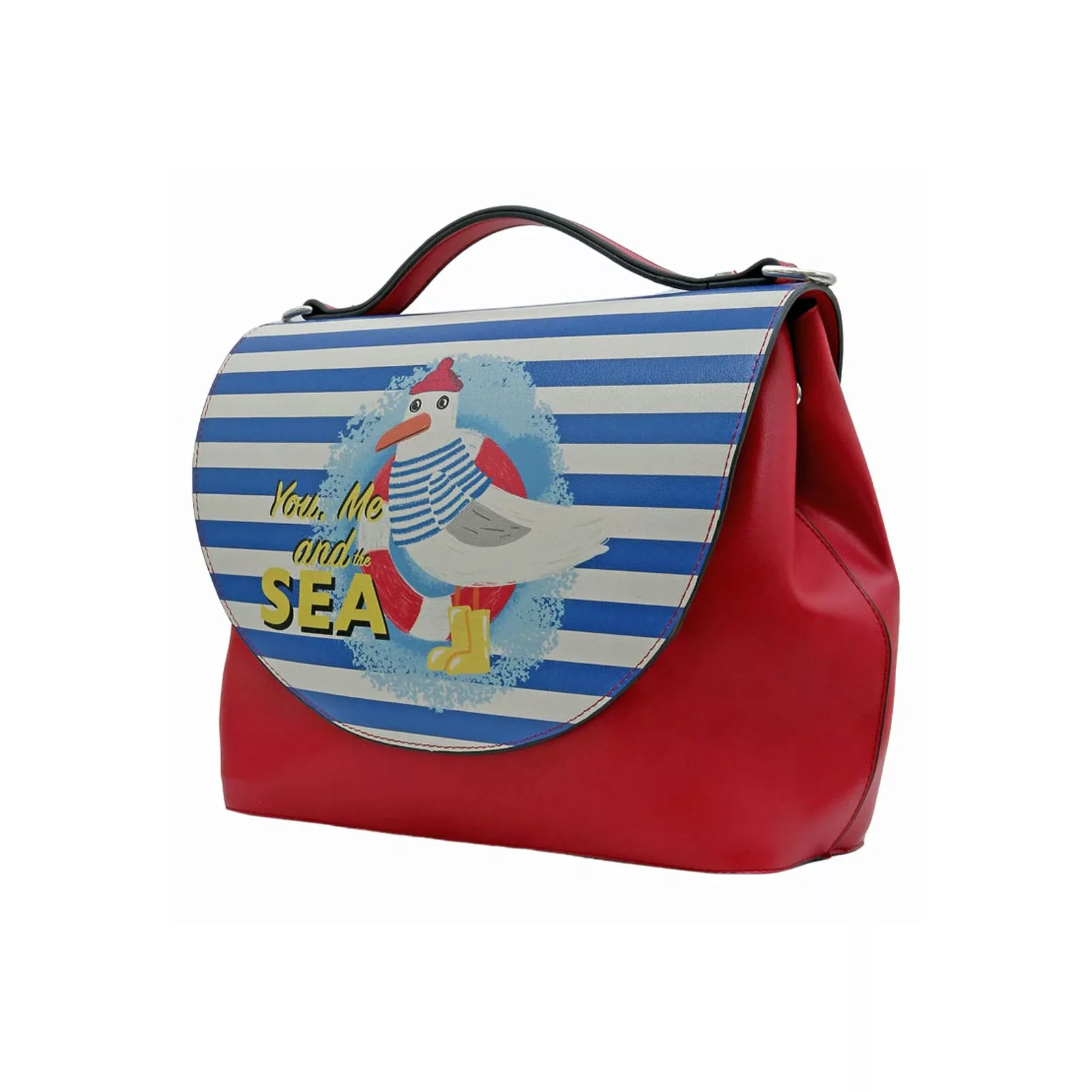 DOGO Henkeltasche "Damen Handy Bag You, Me And The Sea Vegan Damen Handtasc günstig online kaufen