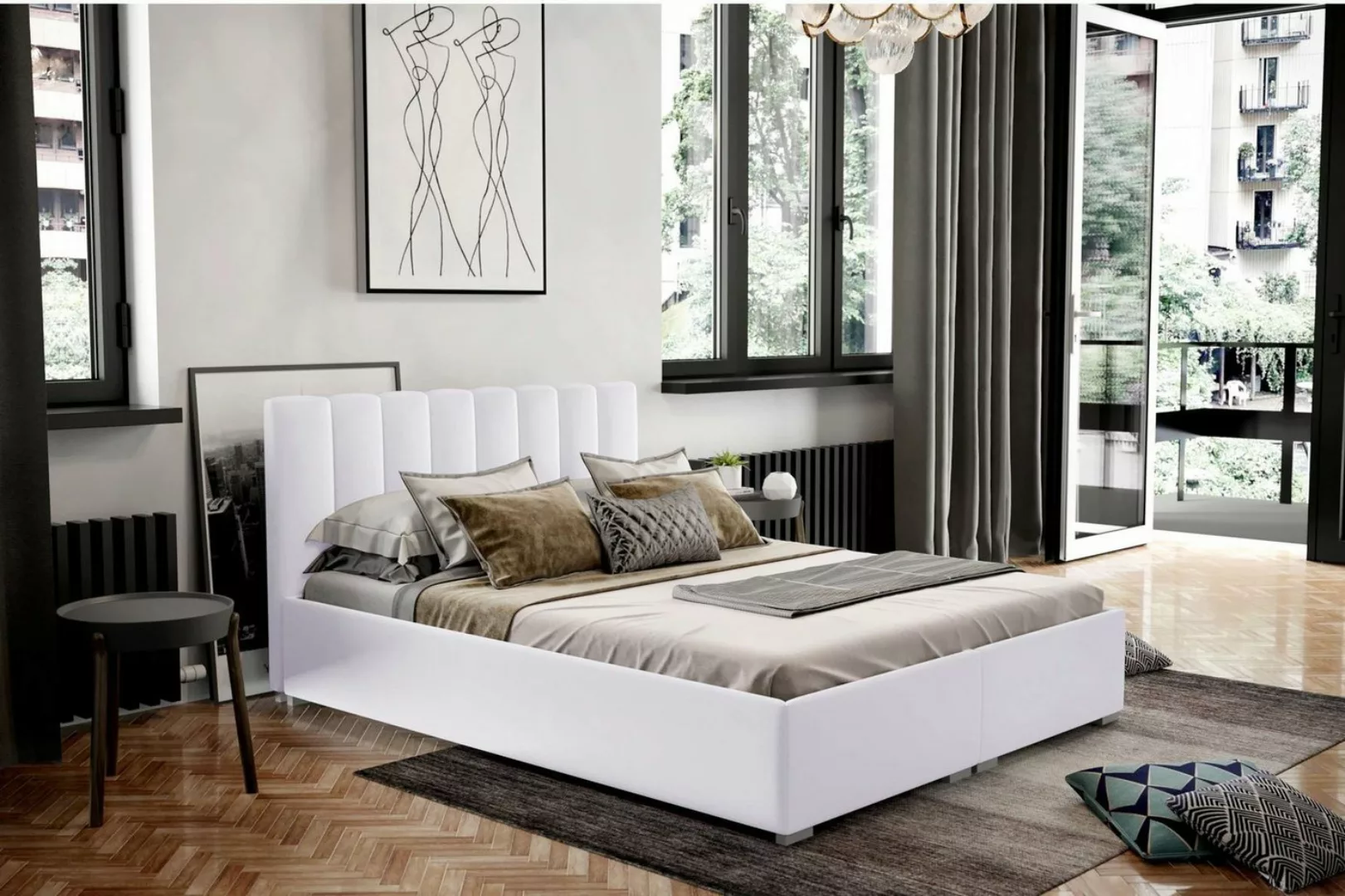 99rooms Polsterbett Canella (Schlafzimmerbett, Bett), Europa günstig online kaufen
