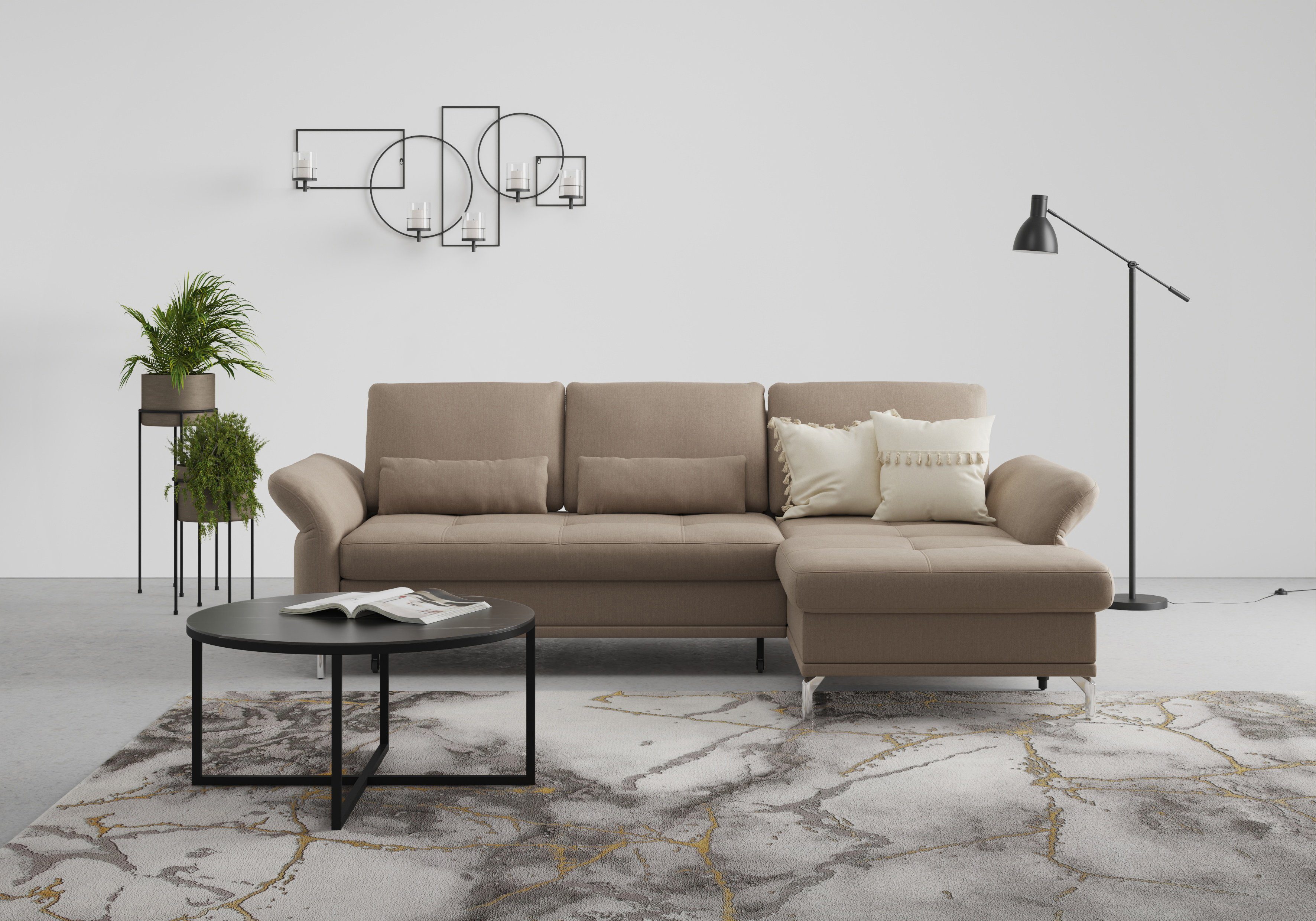 INOSIGN Ecksofa Palm Beach L-Form, Federkern, günstig online kaufen