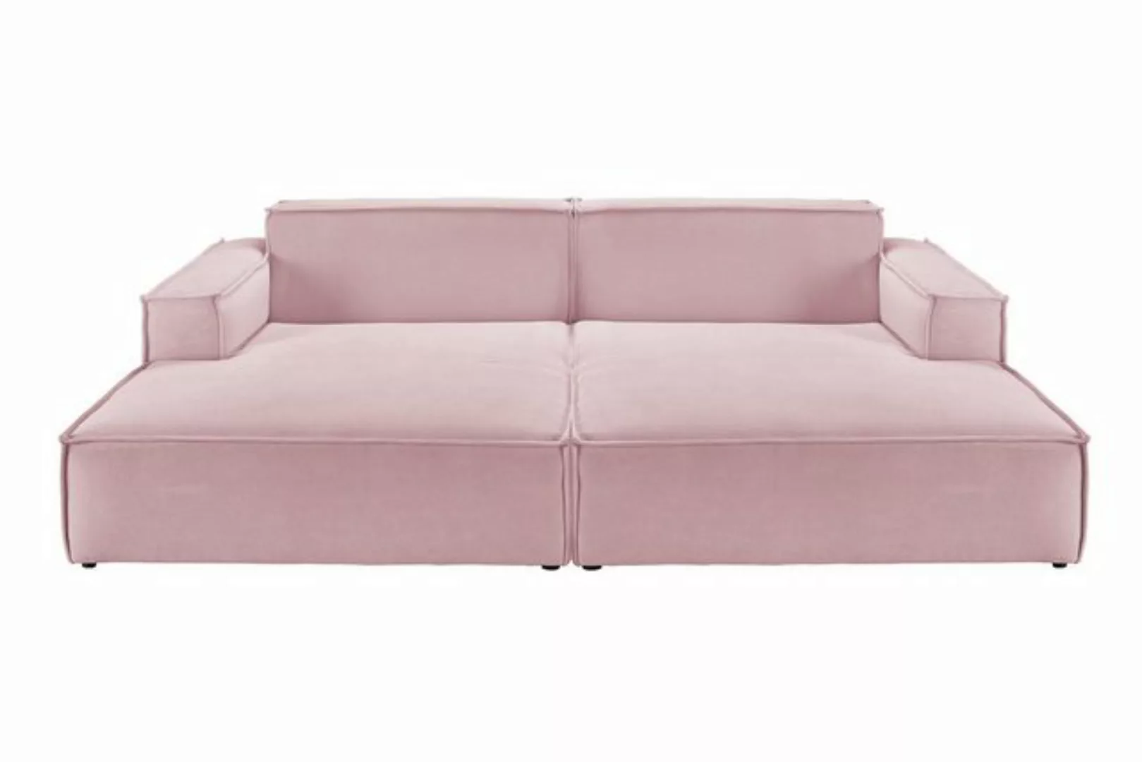 KAWOLA Big-Sofa SAMU, Couch Feincord verschiedene Farben 256x168 cm günstig online kaufen