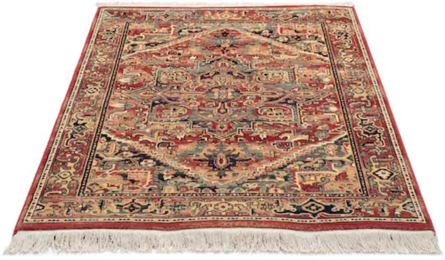 THEKO Wollteppich »Saharna 2886«, rechteckig, 10 mm Höhe, reine Wolle, Orie günstig online kaufen