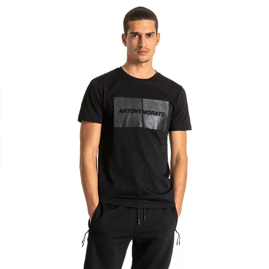 Antony Morato 100% Cotton With Embossed Maxi Logo Print Kurzärmeliges T-shi günstig online kaufen