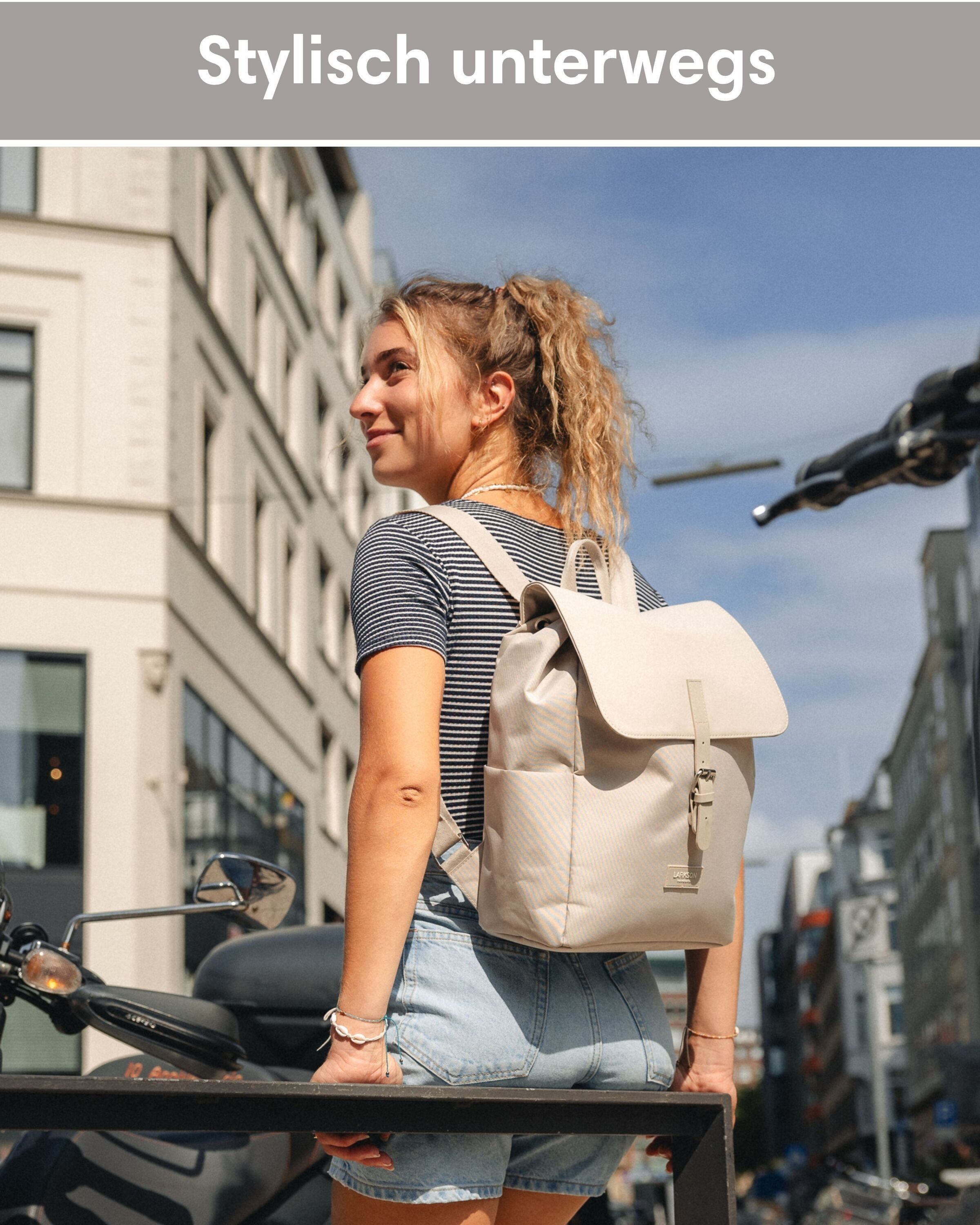 LARKSON Cityrucksack Ida Laptop Rucksack Damen günstig online kaufen
