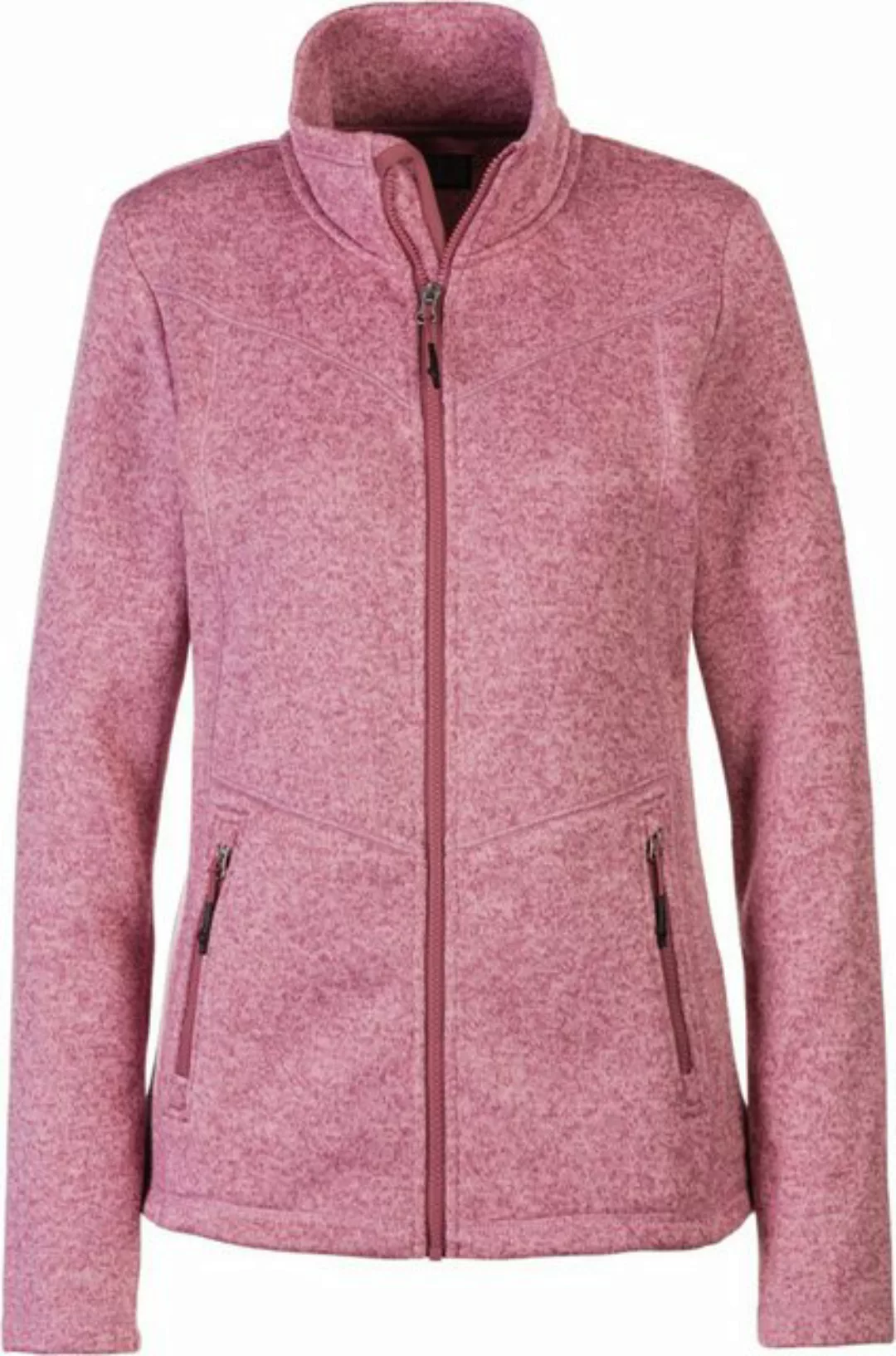 Mc Kinley Fleecejacke Da.-Unterjacke Rubin III wms MELANGE/RED WINE günstig online kaufen