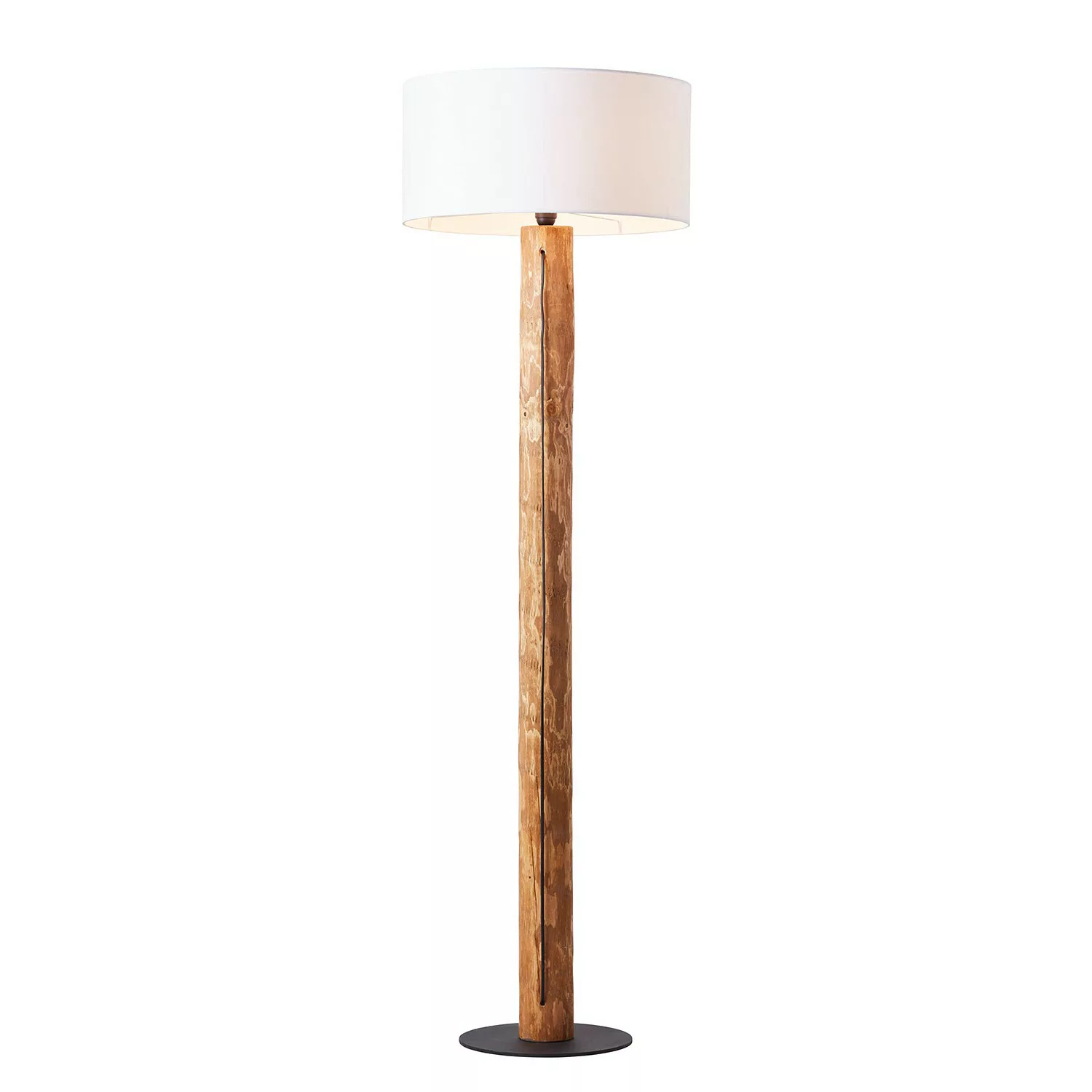 Brilliant Stehlampe »Jimena«, 1 flammig-flammig, Stoffschirm, H 164 cm, Ø 5 günstig online kaufen
