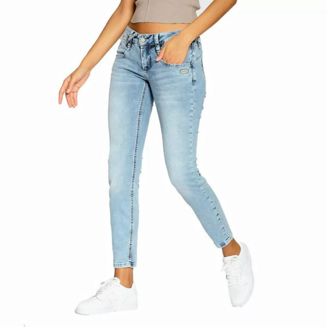 GANG 5-Pocket-Jeans 94Nena Cropped - cloudy light blue günstig online kaufen