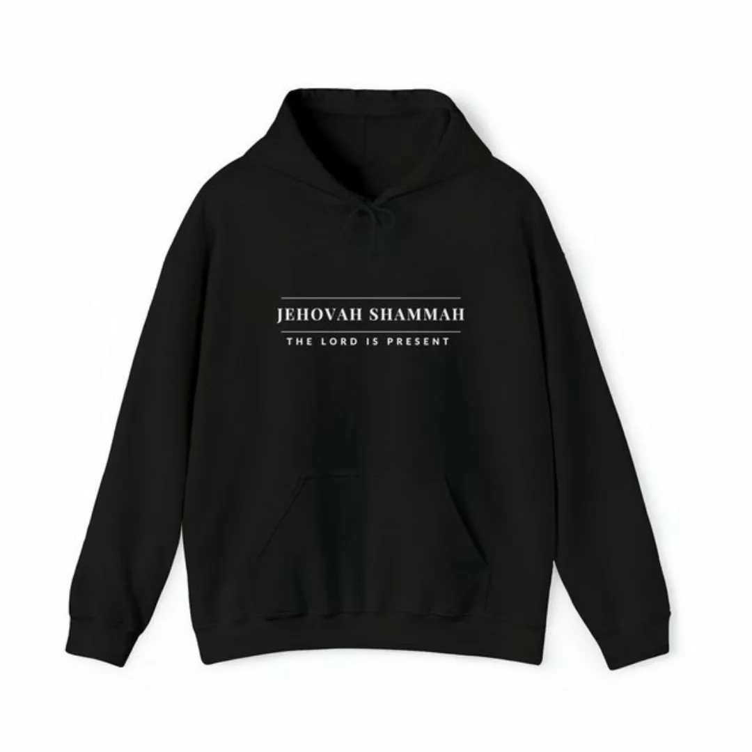 Quality Elegance Kapuzensweatshirt Jehovah Shammah -The Lord Is Present, Re günstig online kaufen