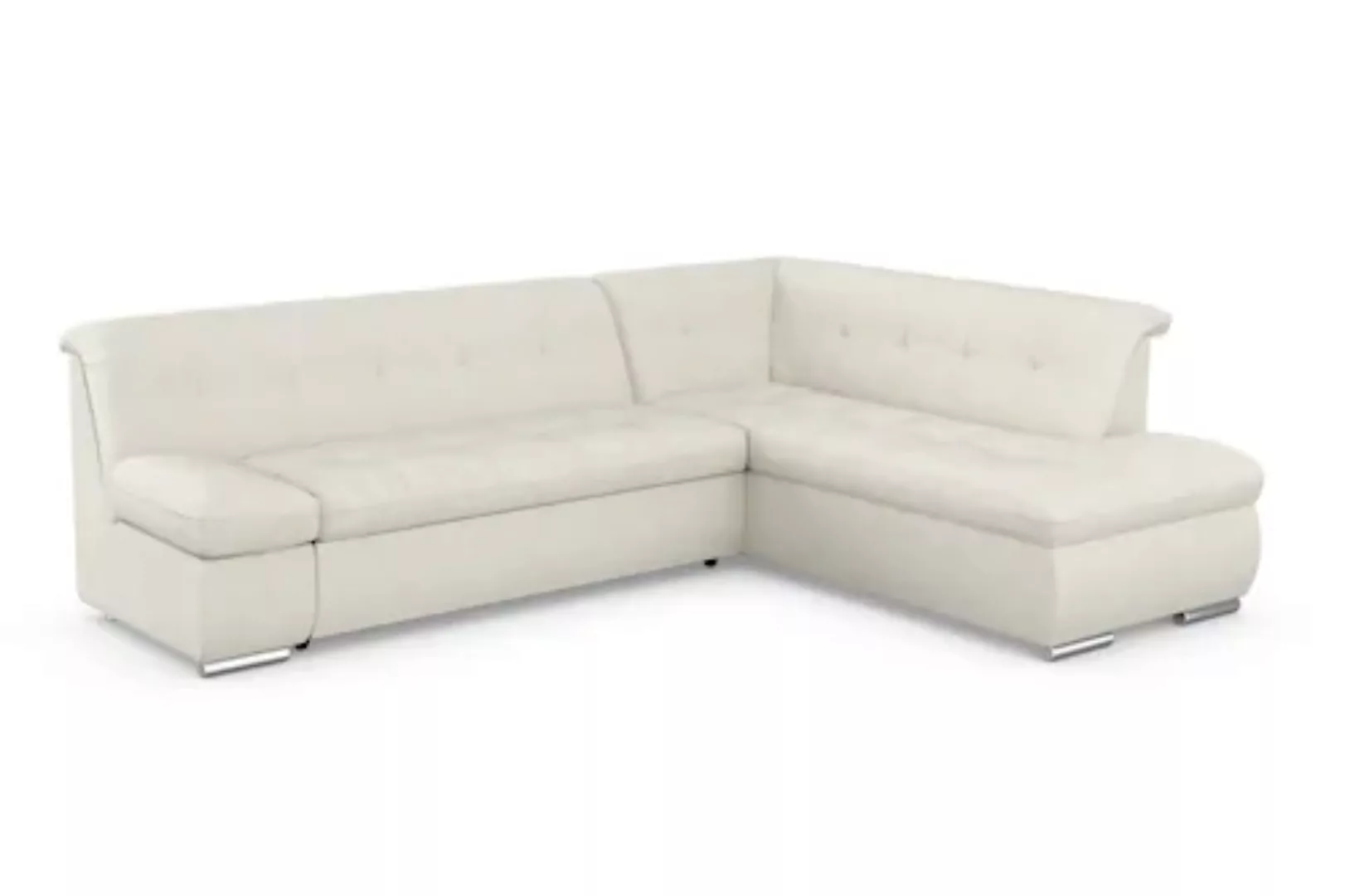 DOMO collection Ecksofa »Mona L-Form«, wahlweise mit Bett- und Armlehnfunkt günstig online kaufen
