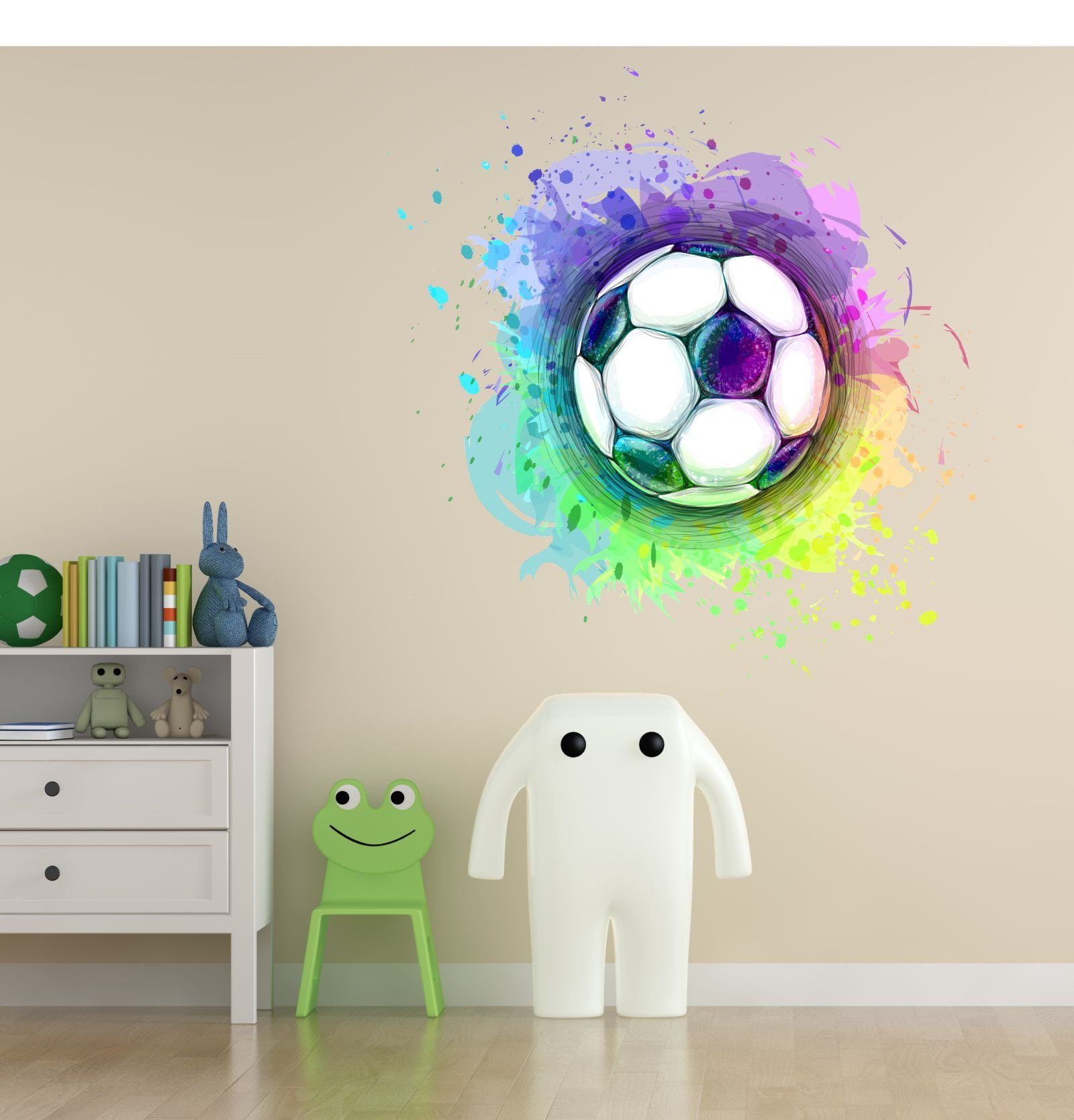 nikima Wandtattoo 186 Fussball Soccer (PVC-Folie), günstig online kaufen