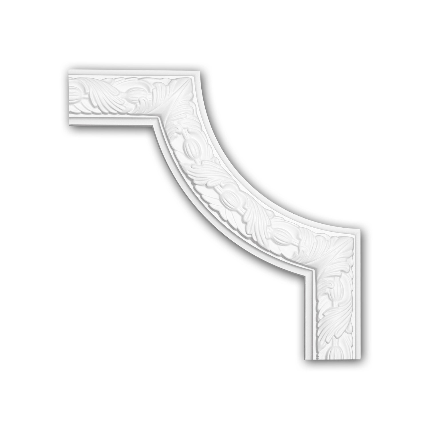 PROFHOME 152348 Eckelement für Wandleiste Zierelement dekoratives Element 2 günstig online kaufen