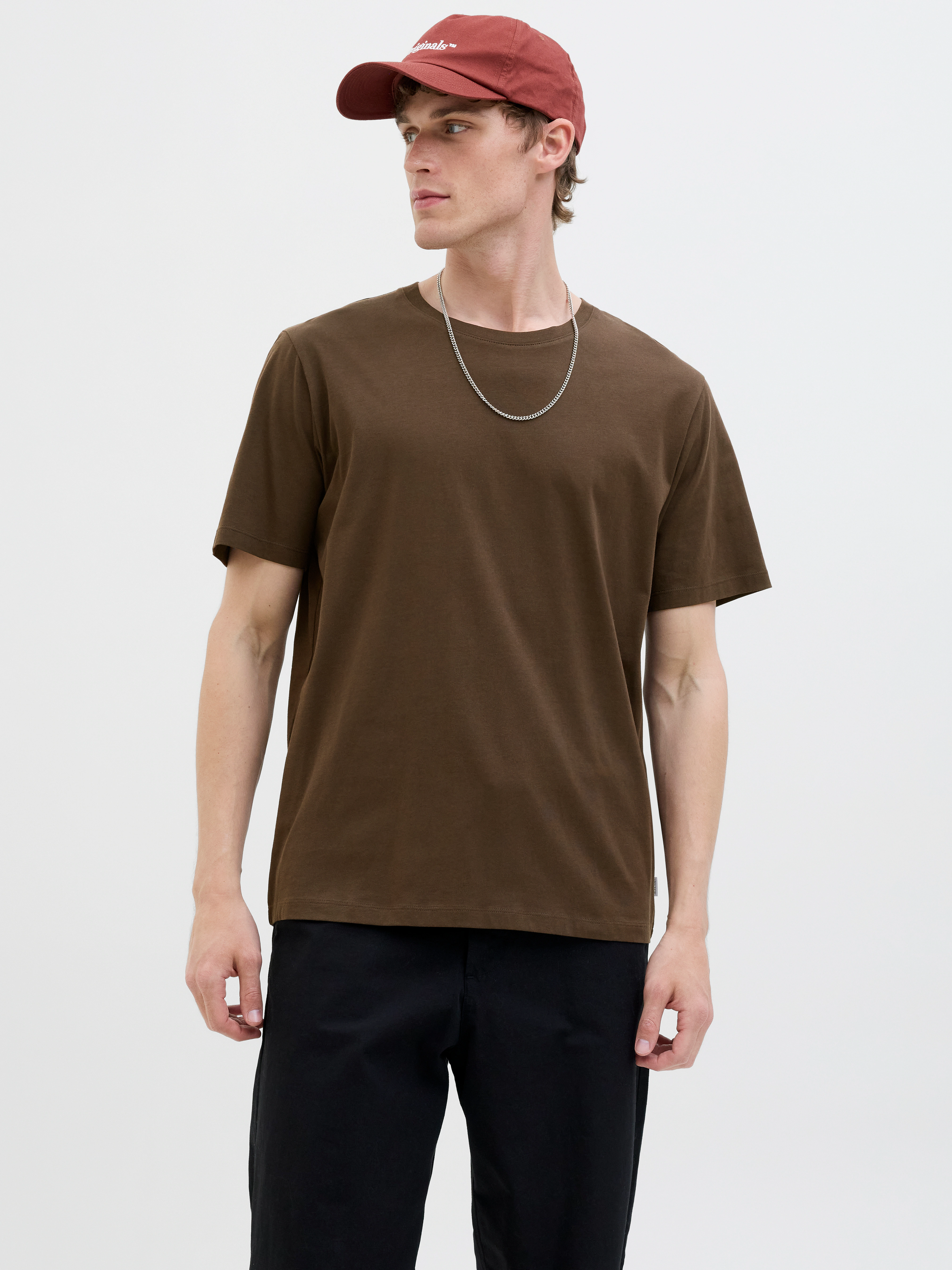 Jack & Jones Rundhalsshirt "JJEORGANIC BASIC TEE SS O-NECK NOOS", mit Rundh günstig online kaufen