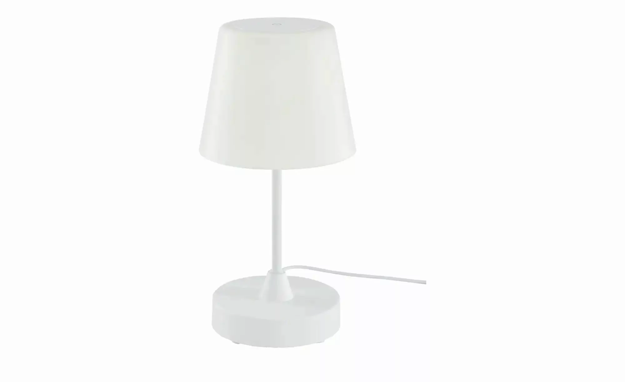 levelone Akku-Tischleuchte weiß    ¦ weiß ¦ Maße (cm): H: 30  Ø: 14.7 Lampe günstig online kaufen