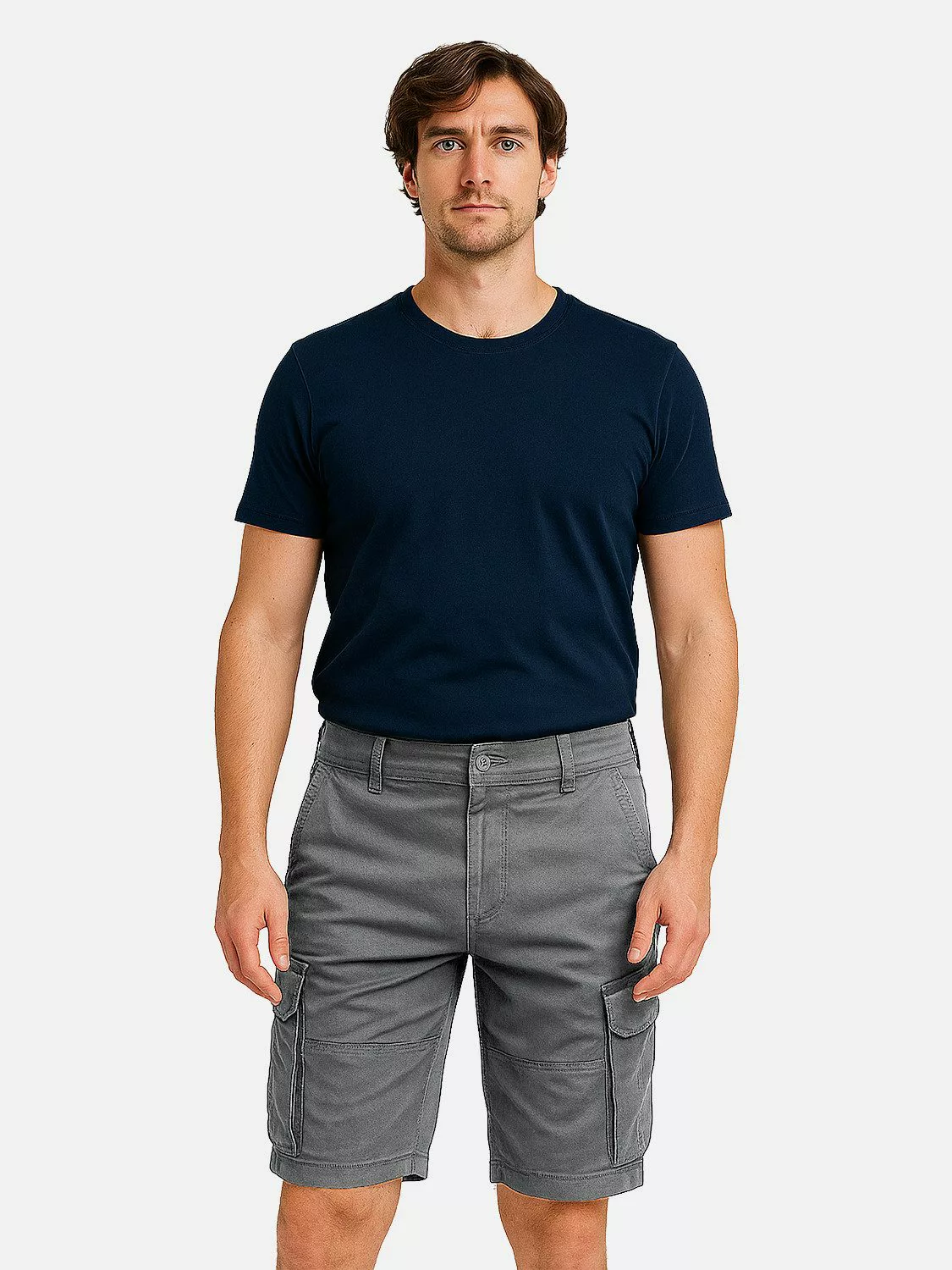 Egomaxx Cargoshorts Bermuda Mit Gürtelschlaufen und günstig online kaufen