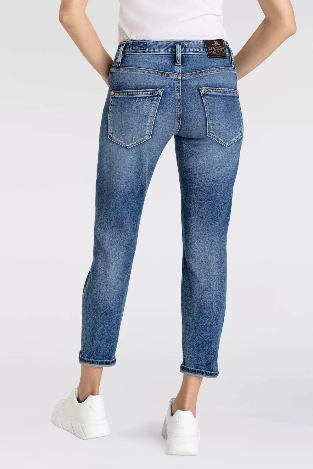 Herrlicher 7/8-Jeans "Shyra Cropped Denim Comfort", mit halb verdeckter Kno günstig online kaufen