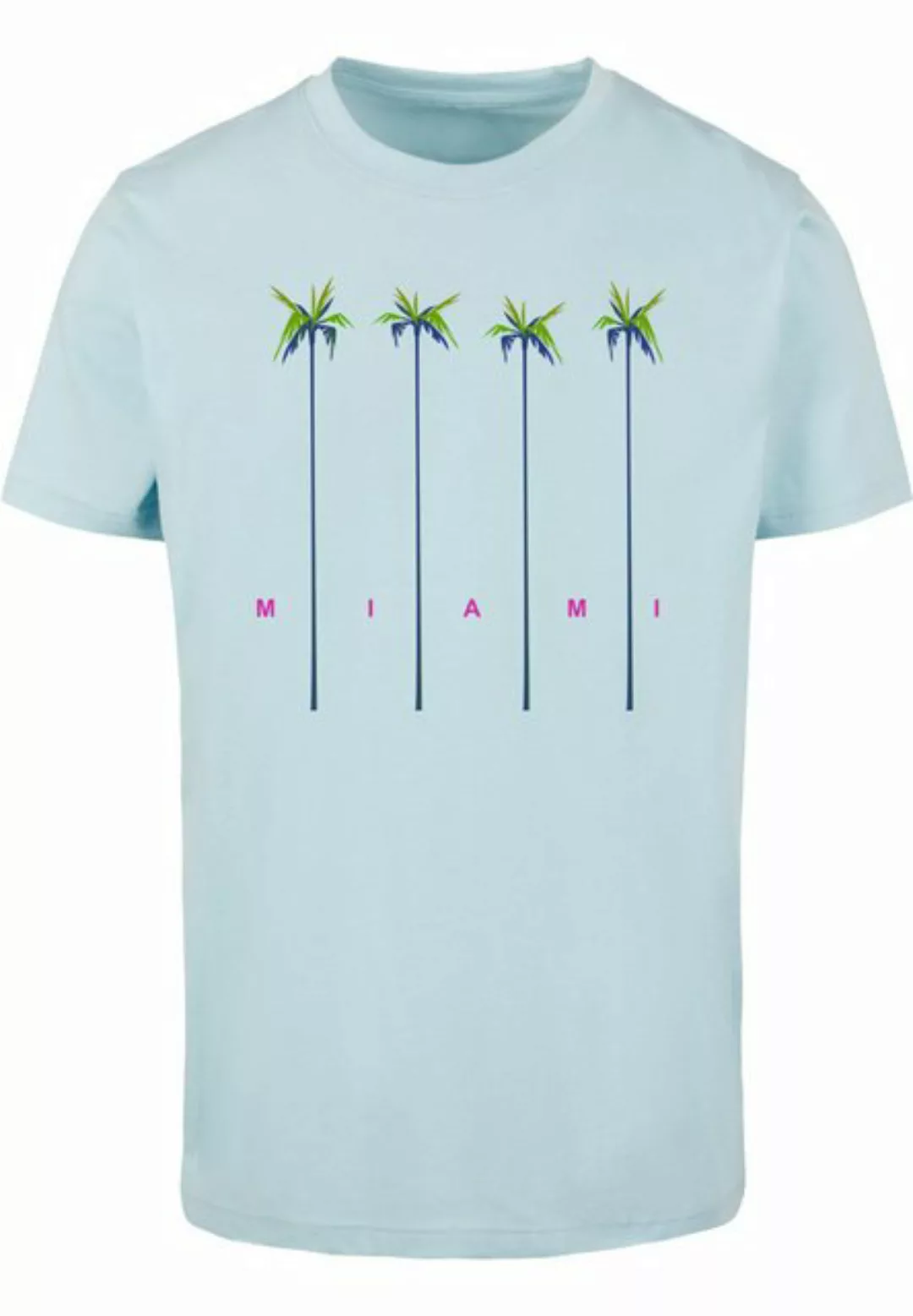 MisterTee T-Shirt MisterTee Herren Miami Palms Tee (1-tlg) günstig online kaufen