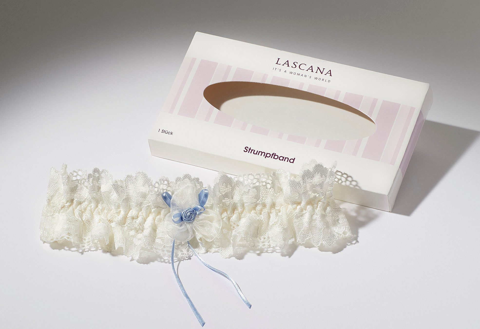 LASCANA Strumpfband, aus edler Spitze, sexy Dessous, Reizwäsche günstig online kaufen