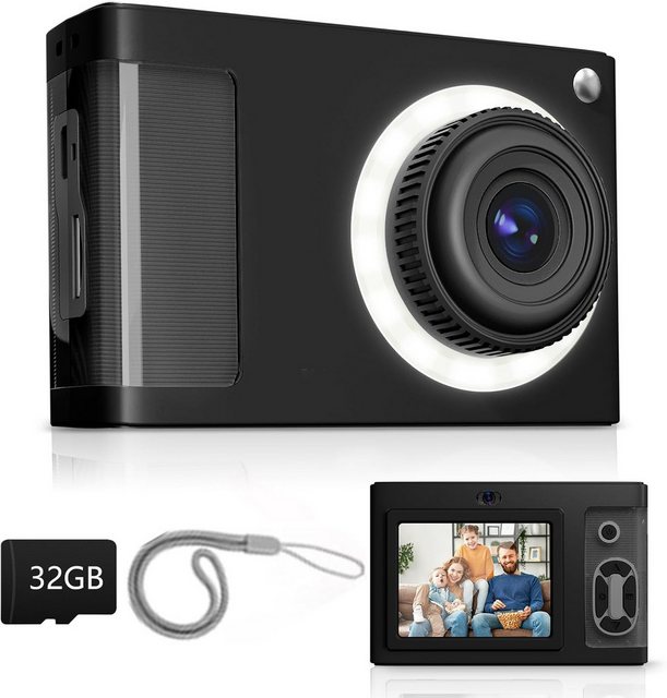 arnssien Kinderkamera (40 MP, 8x opt. Zoom, mit LED-Licht,1080P HD Video un günstig online kaufen