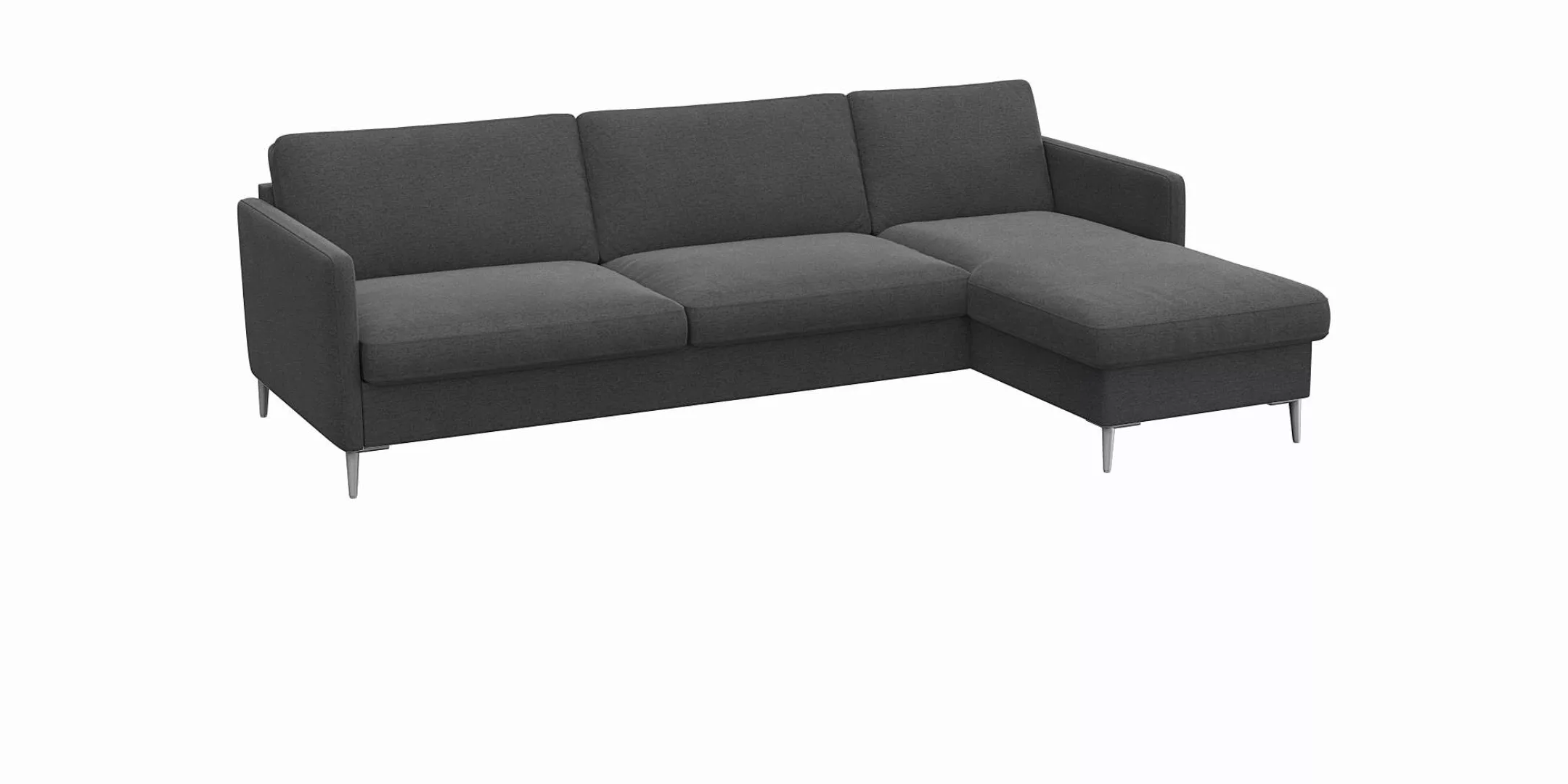 FLEXLUX Ecksofa »Fiore, super Sitzkomfort durch Kaltschaum im Sitz, L-Form« günstig online kaufen