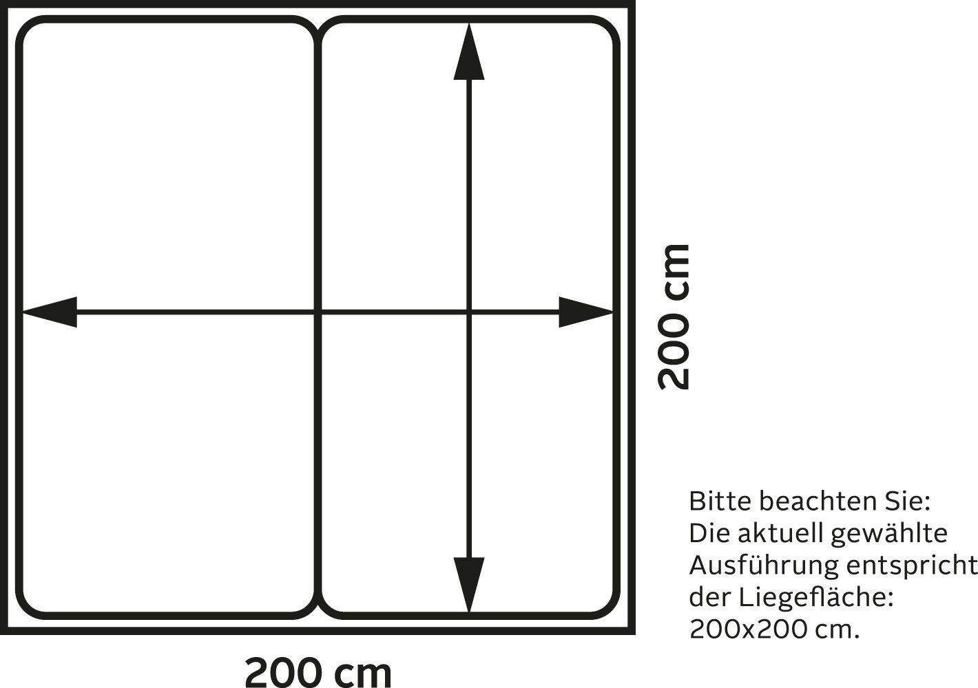Westfalia Schlafkomfort Polsterbett, inkl. Bettkasten bei Ausführung mit Ma günstig online kaufen