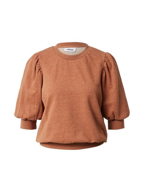 minimum Sweatshirt (1-tlg) Drapiert/gerafft günstig online kaufen