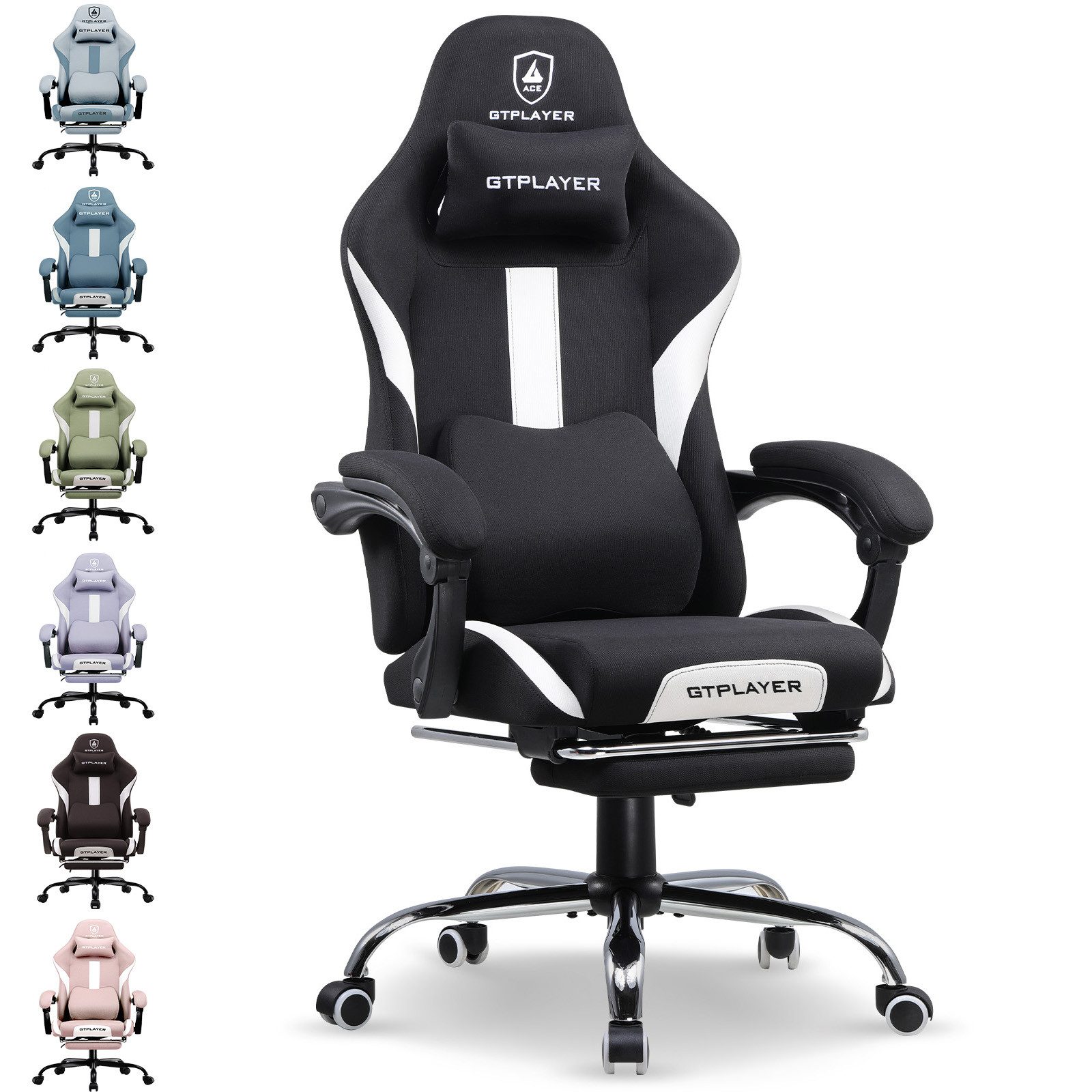 GTPLAYER Gaming-Stuhl Ergonomischer Gaming Sessel Schreibtischstuhl günstig online kaufen