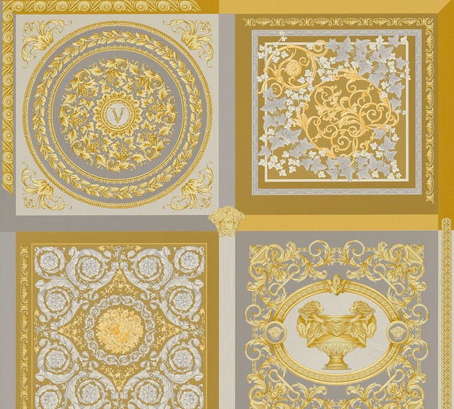 Versace Vliestapete »Wallpaper Versace 5 Design Patchwork«, leicht glänzend günstig online kaufen