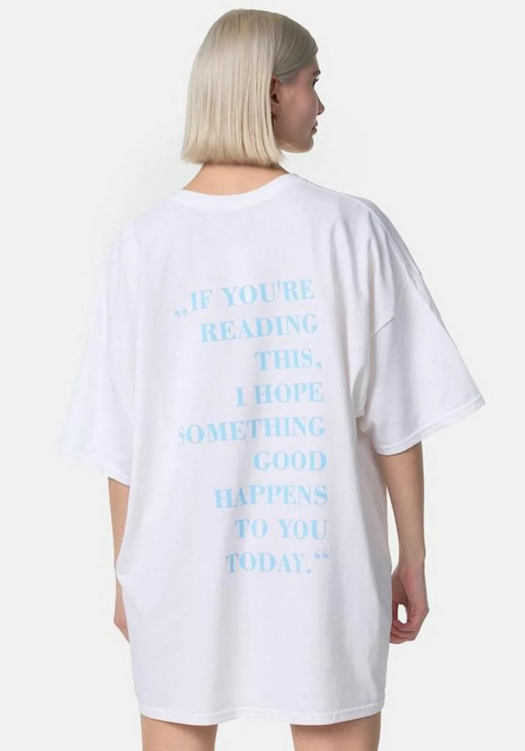 Worldclassca Print-Shirt Worldclassca Oversized Print T-Shirt lang Tee Somm günstig online kaufen