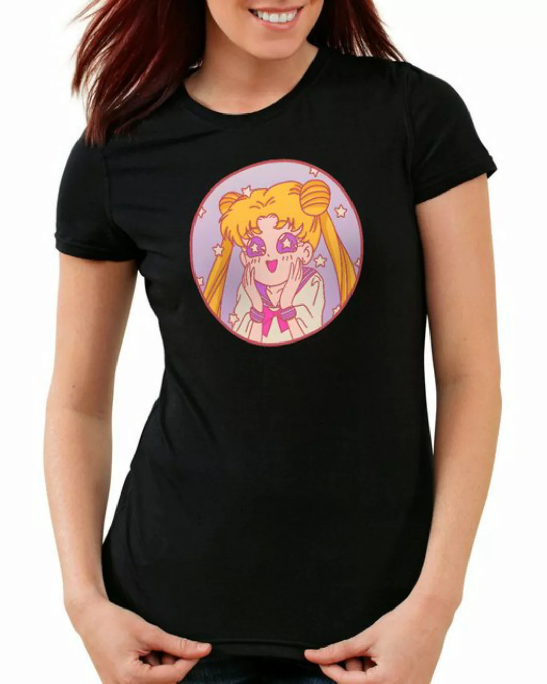 style3 T-Shirt Pastel Blush Bunny sailor moon anime manga cosplay günstig online kaufen