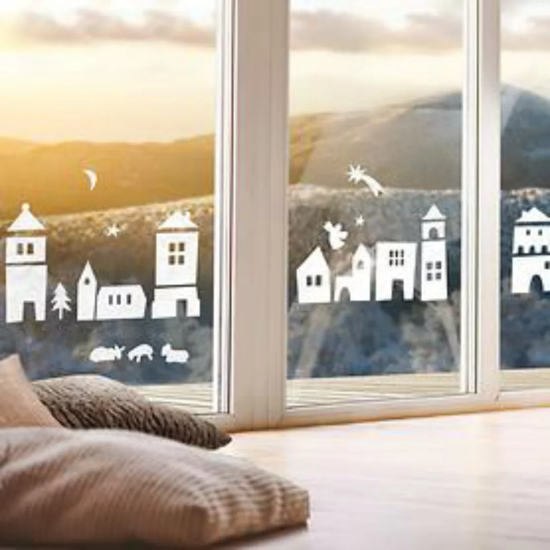 Fensterdekoration X-Mas Village 32-tlg. günstig online kaufen