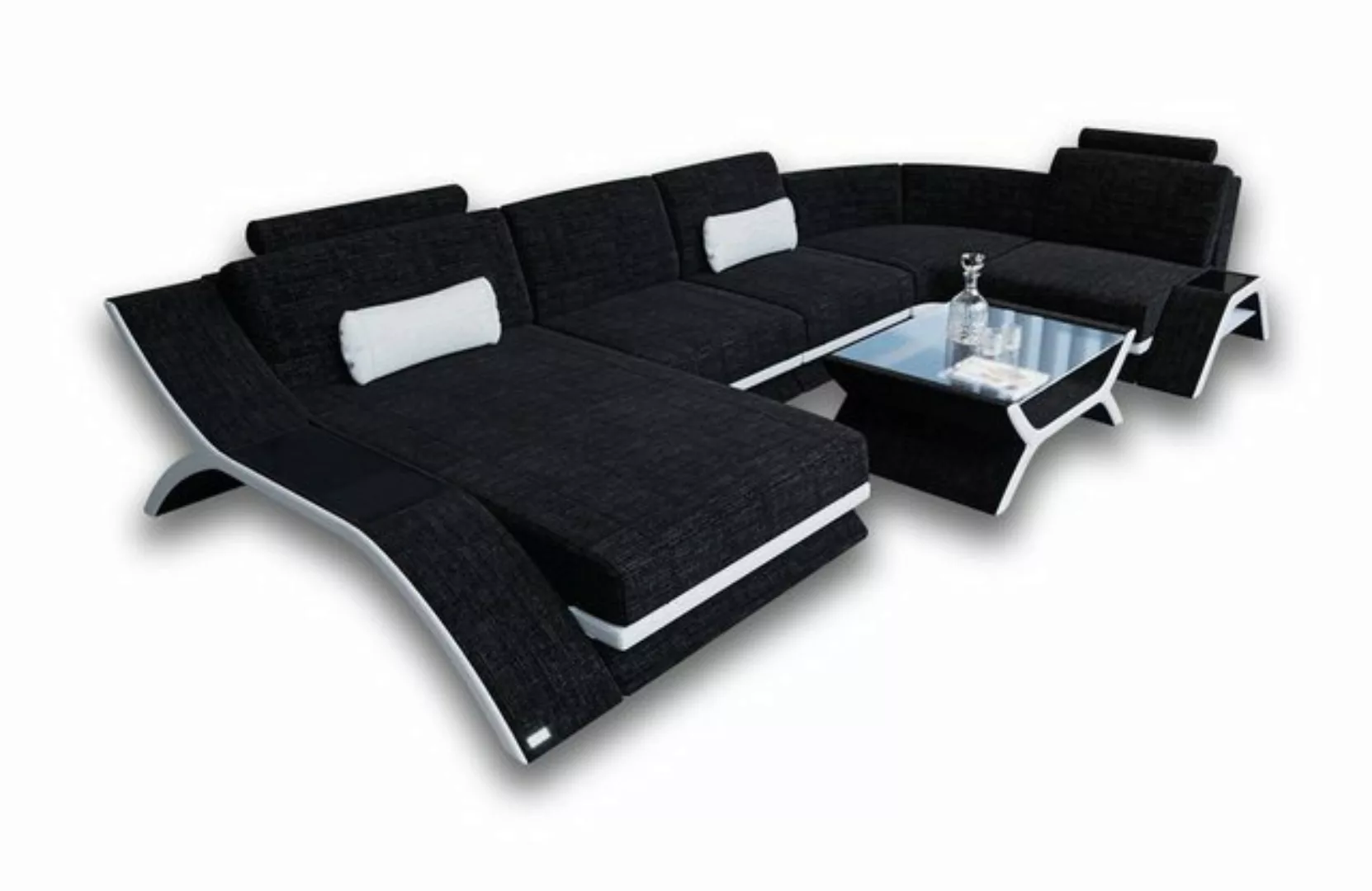 Sofa Dreams Ecksofa Polster Sofa Stoff Couch Calabria L Form Stoffsofa, Mik günstig online kaufen