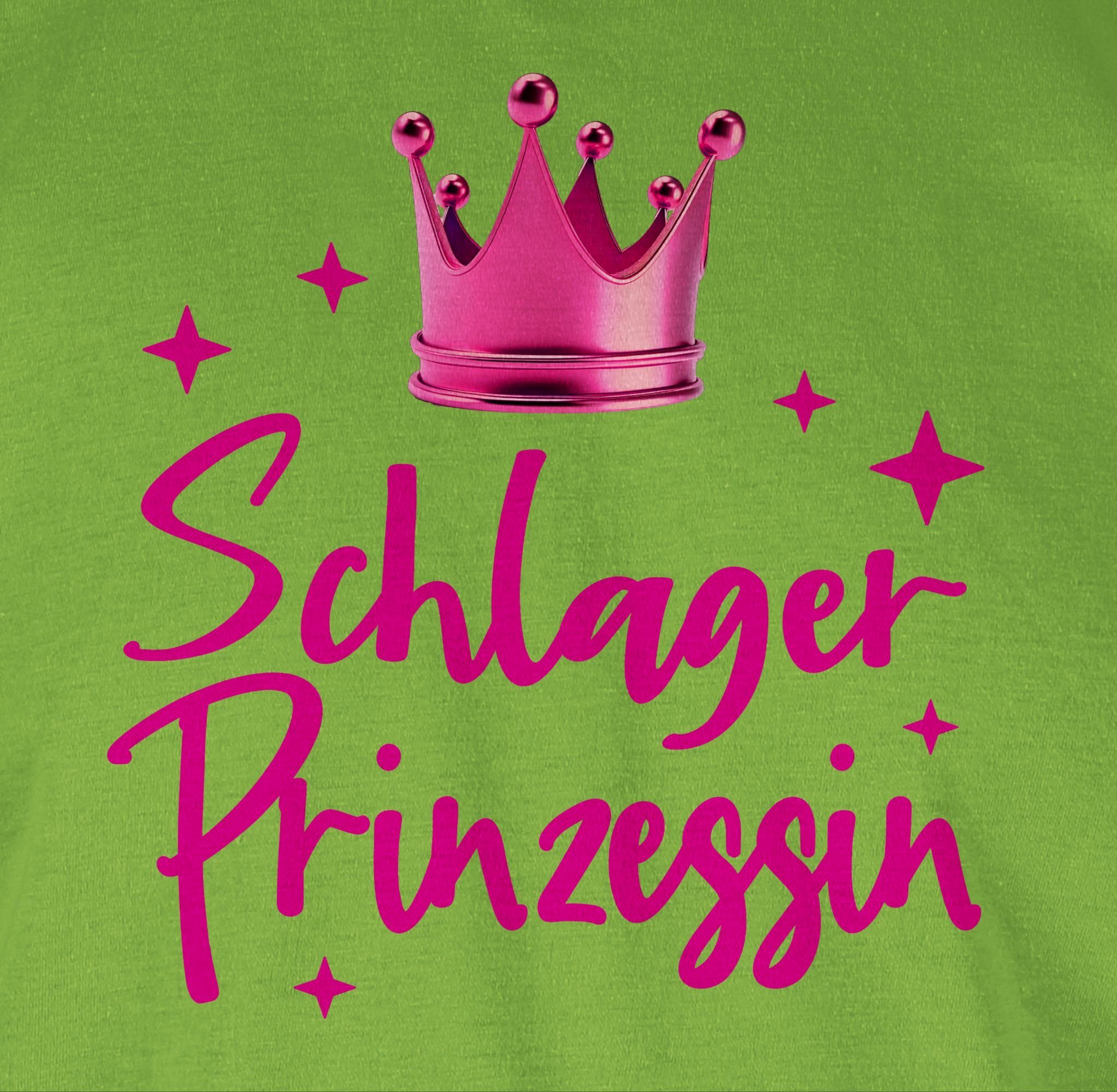 Shirtracer T-Shirt Schlager Prinzessin - Konzert günstig online kaufen