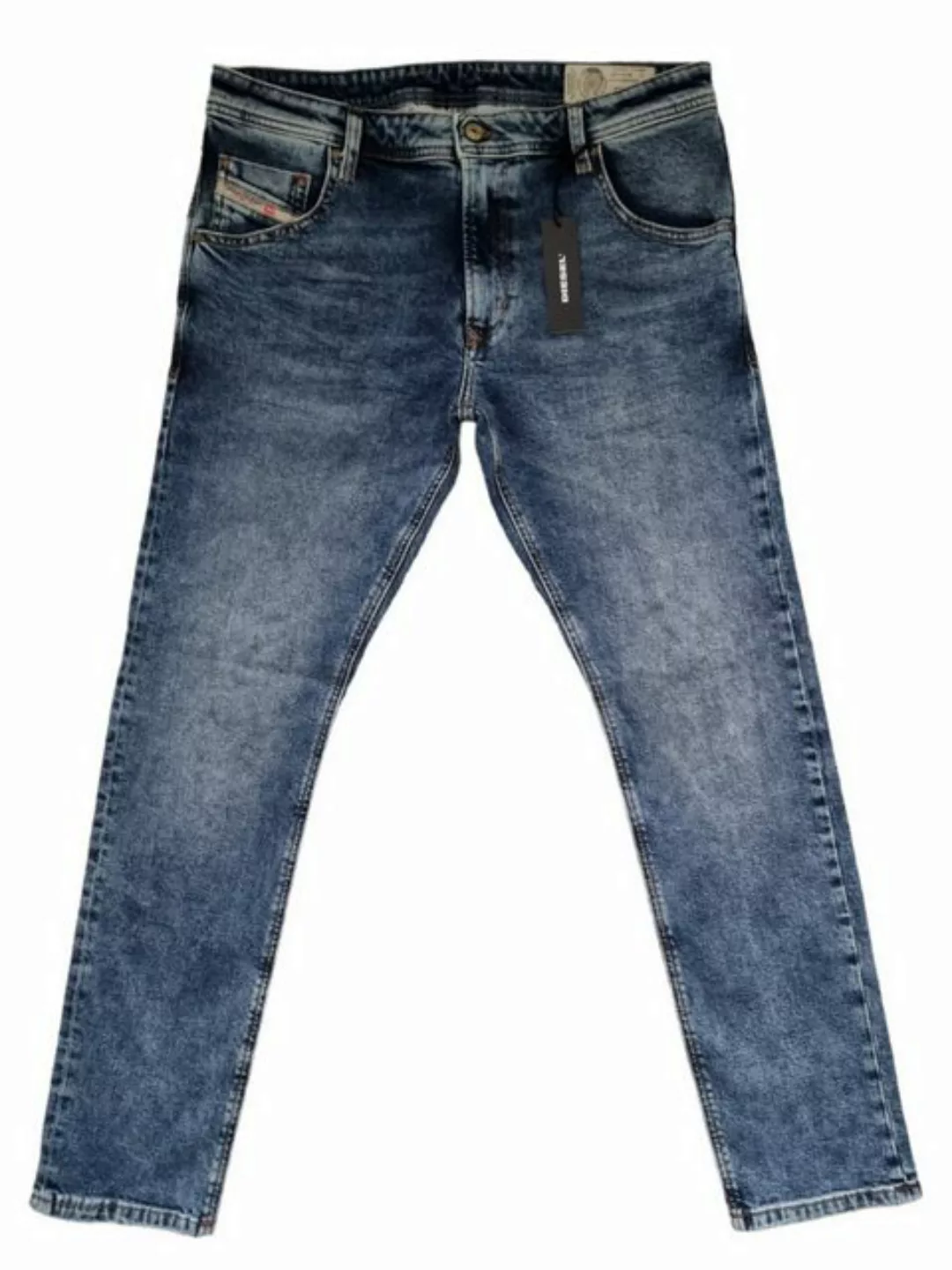 Diesel Slim-fit-Jeans Krayver RM011 (Blau) Stretch, Slim Carrot, 5-Pocket-S günstig online kaufen