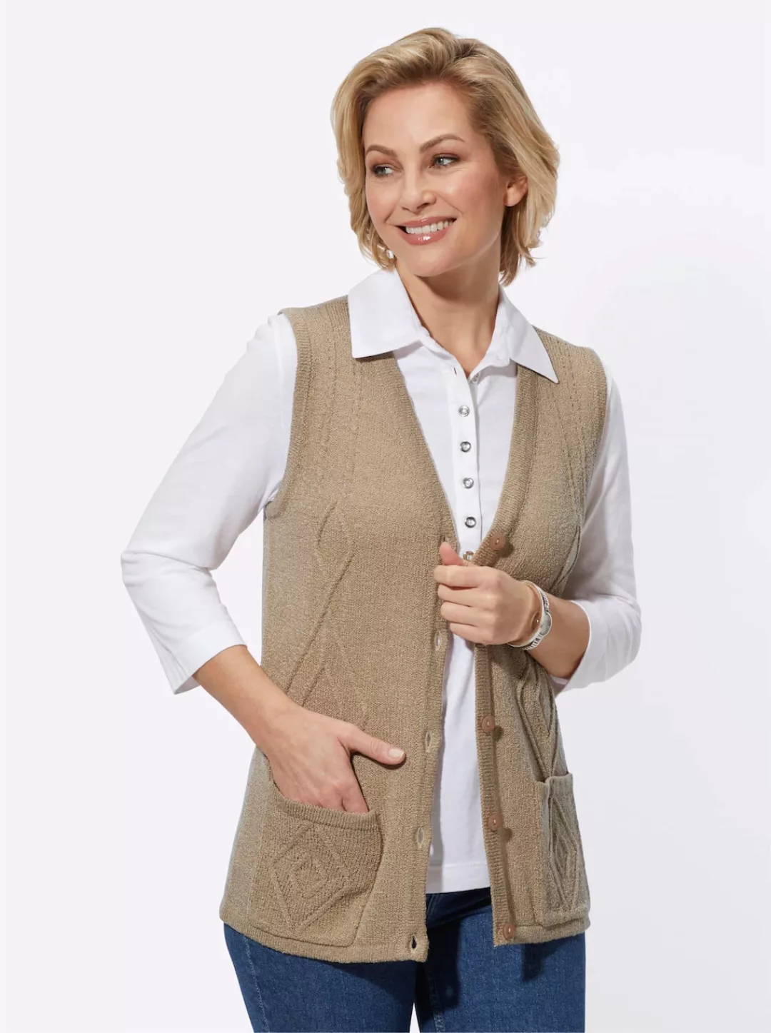 Classic Basics Strickweste günstig online kaufen