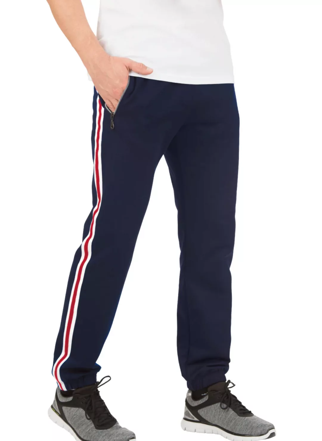 Trigema Sweathose "TRIGEMA Jogginghose mit Seitenstreifen", (1 tlg.) günstig online kaufen