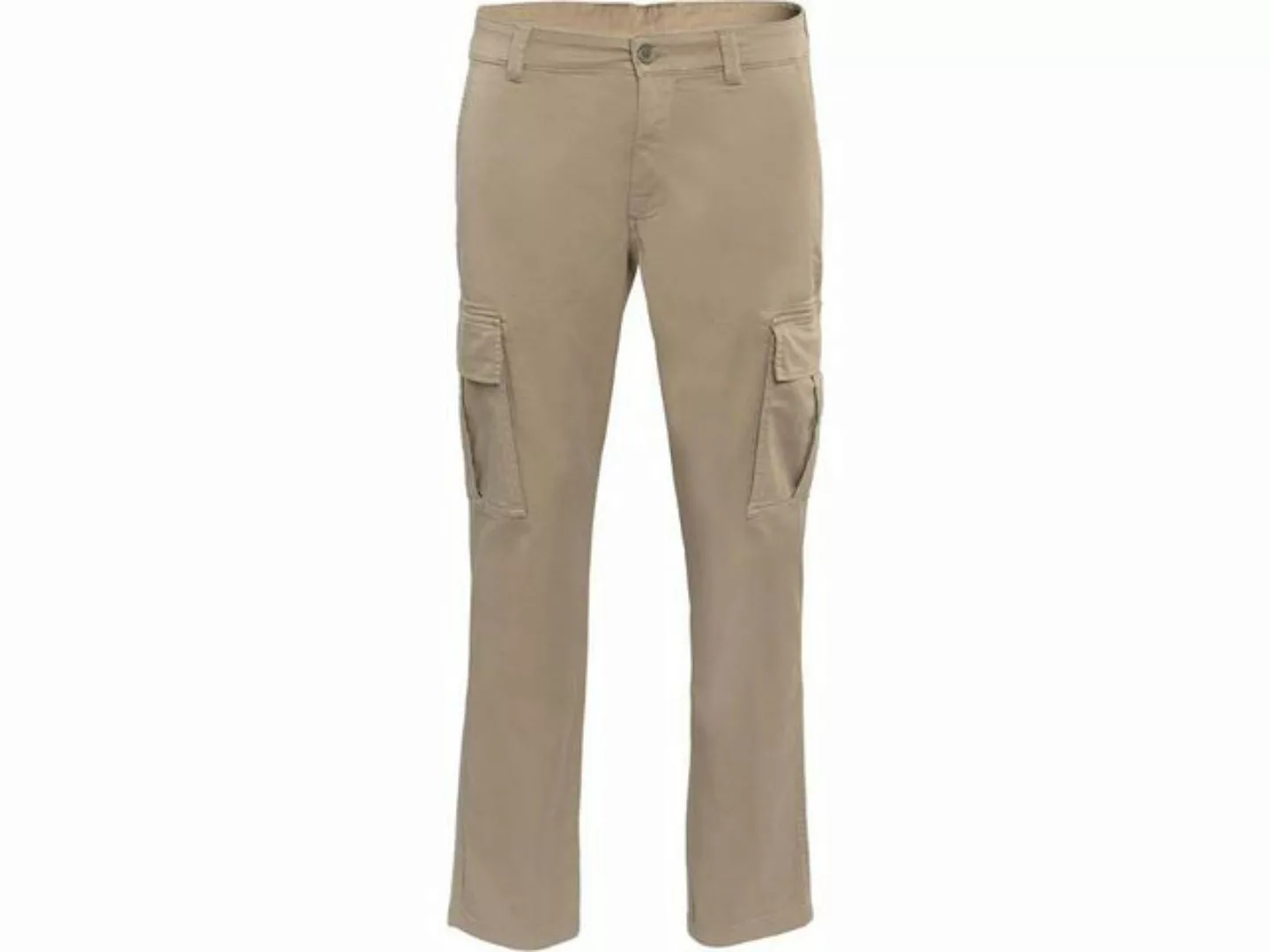 LIVING CRAFTS Stoffhose Living Crafts Bio-Herren-Cargohose 'RICK' aus Twil günstig online kaufen