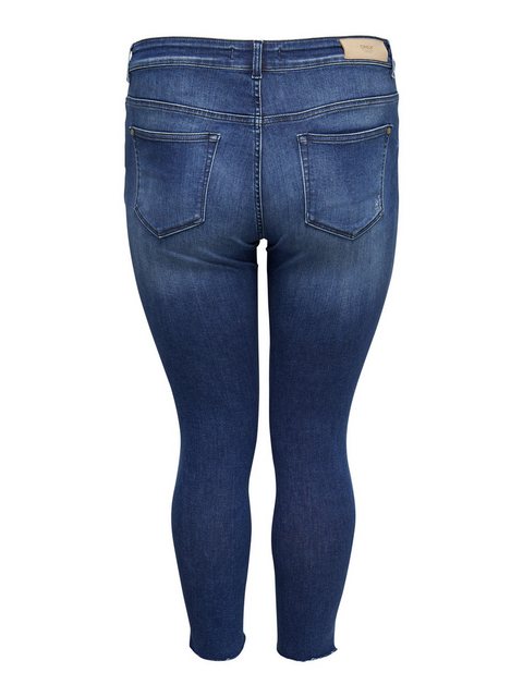 Carmakoma by Only Damen Jeans CARWILLY REG SKINNY ANK JEANS - Skinny Fit - günstig online kaufen