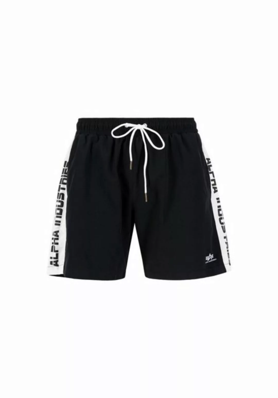 Alpha Industries Shorts ALPHA INDUSTRIES Men - Beachwear Printed Stripe Swi günstig online kaufen