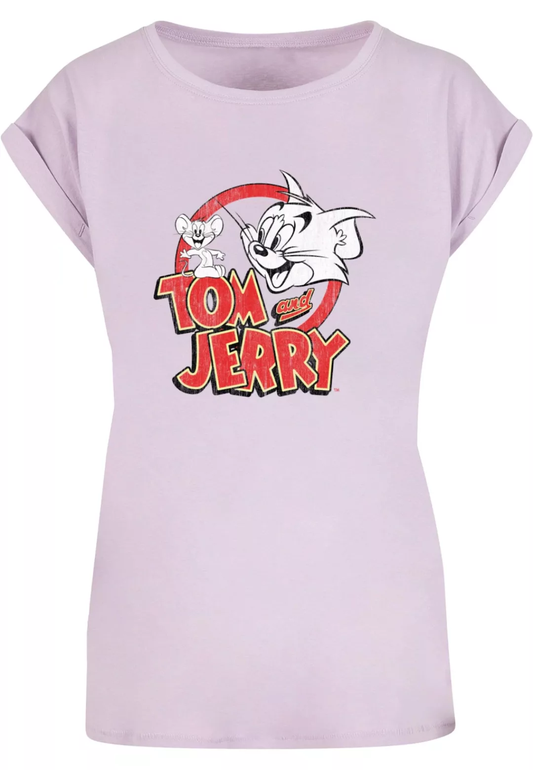 ABSOLUTE CULT T-Shirt "ABSOLUTE CULT Damen Ladies Tom and Jerry - Logo T-Sh günstig online kaufen