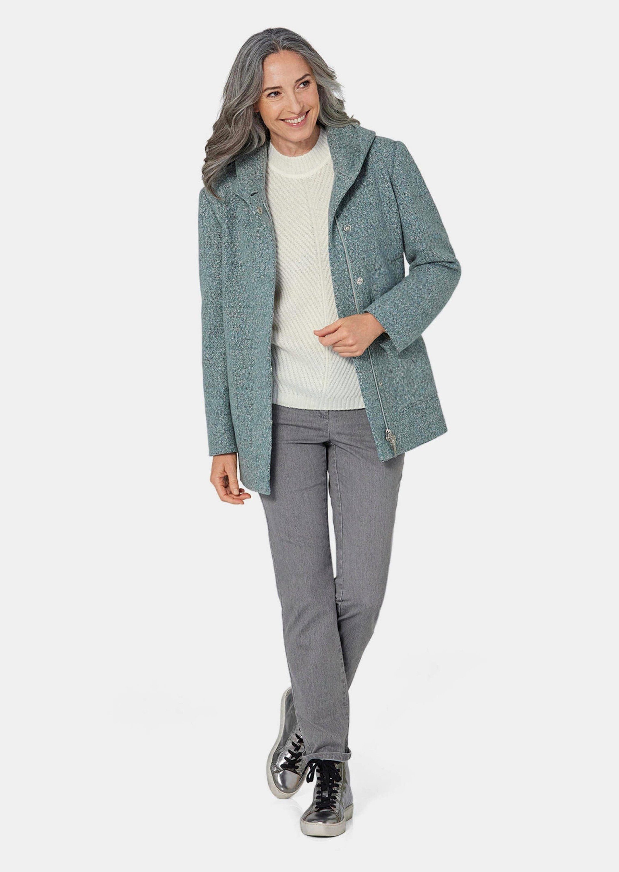 GOLDNER Winterjacke Unentbehrliche Boucle-Jacke mit feinen günstig online kaufen