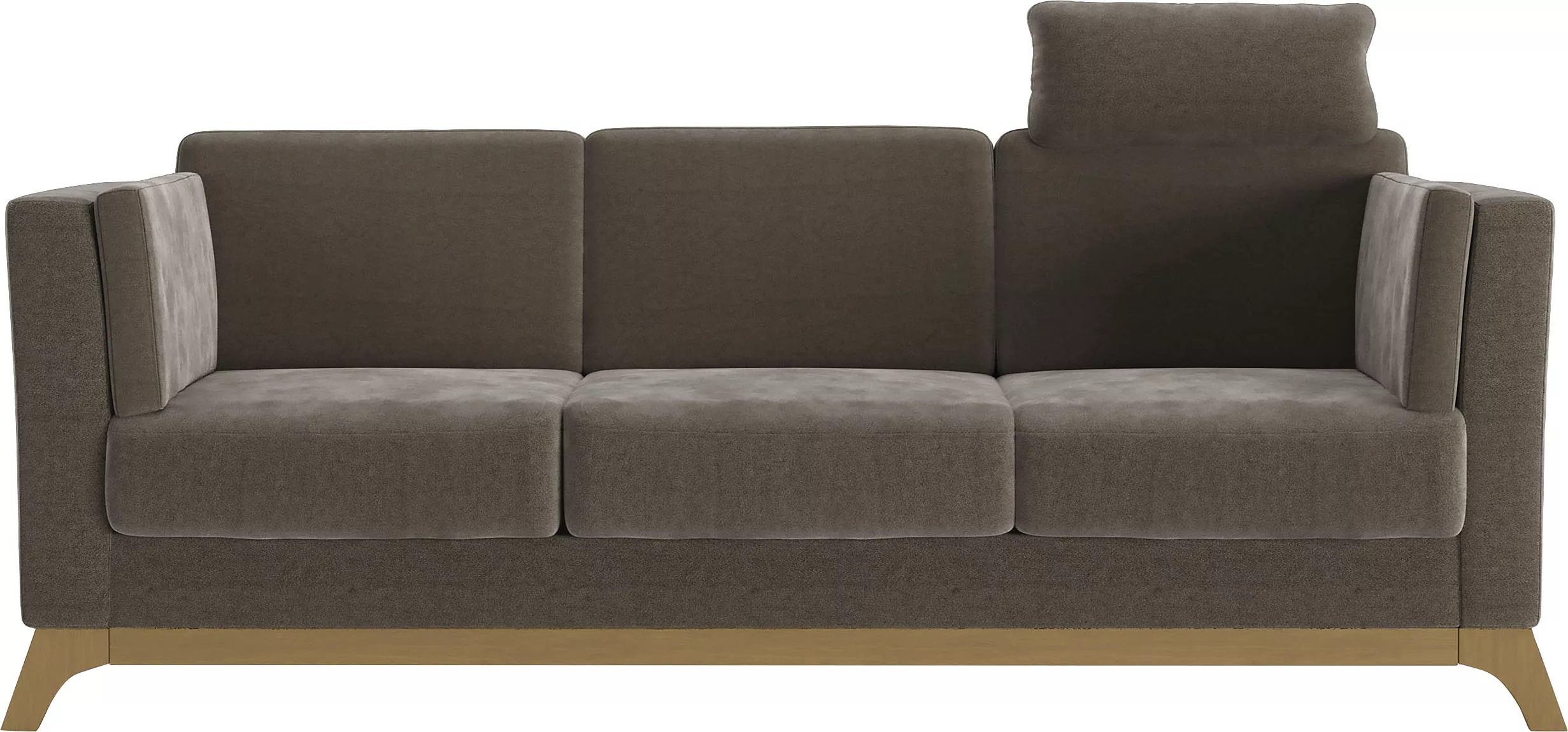 Home affaire 3-Sitzer "Viva", mit Holzrahmen aus Eiche günstig online kaufen