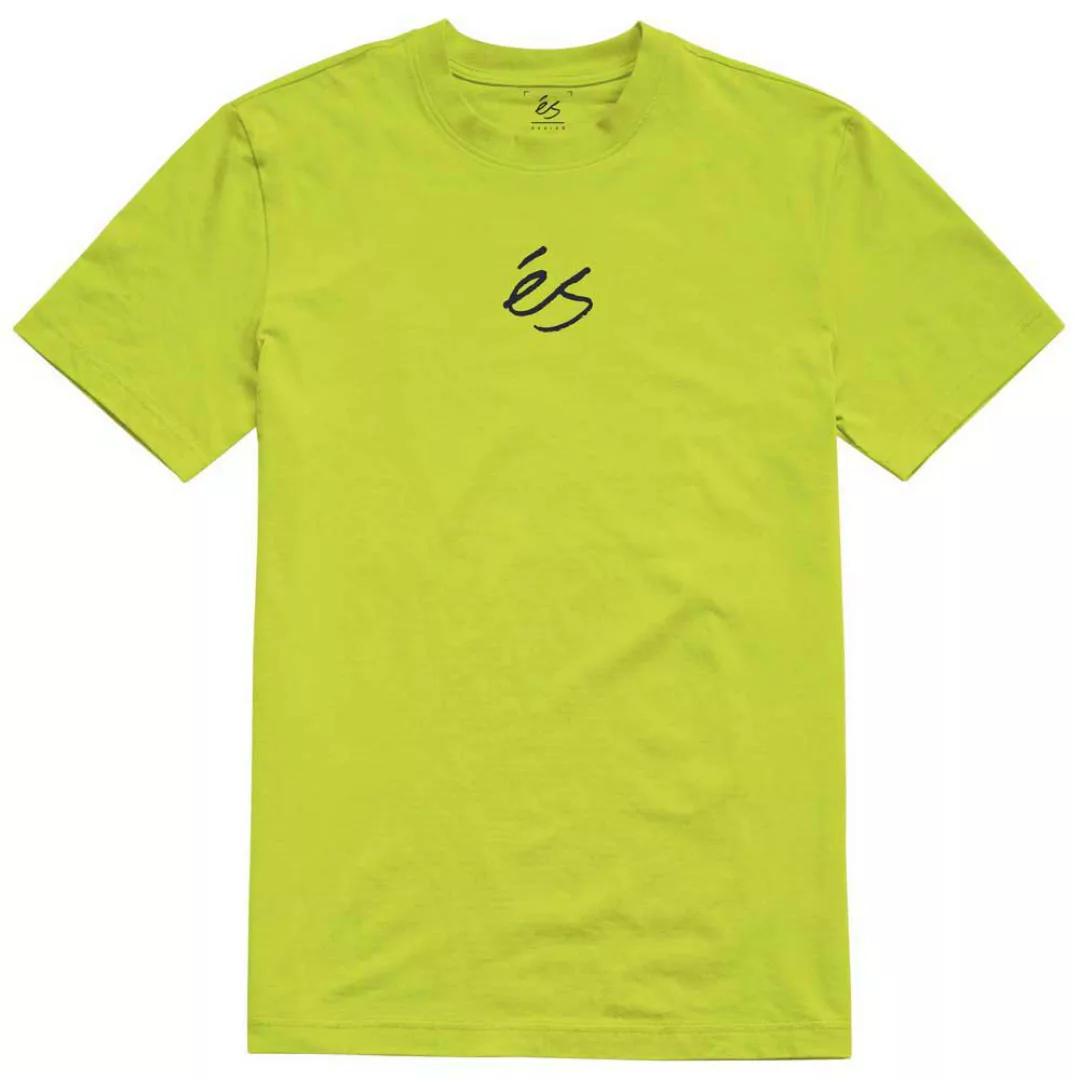 Es Mini Script Kurzärmeliges T-shirt S Lime günstig online kaufen