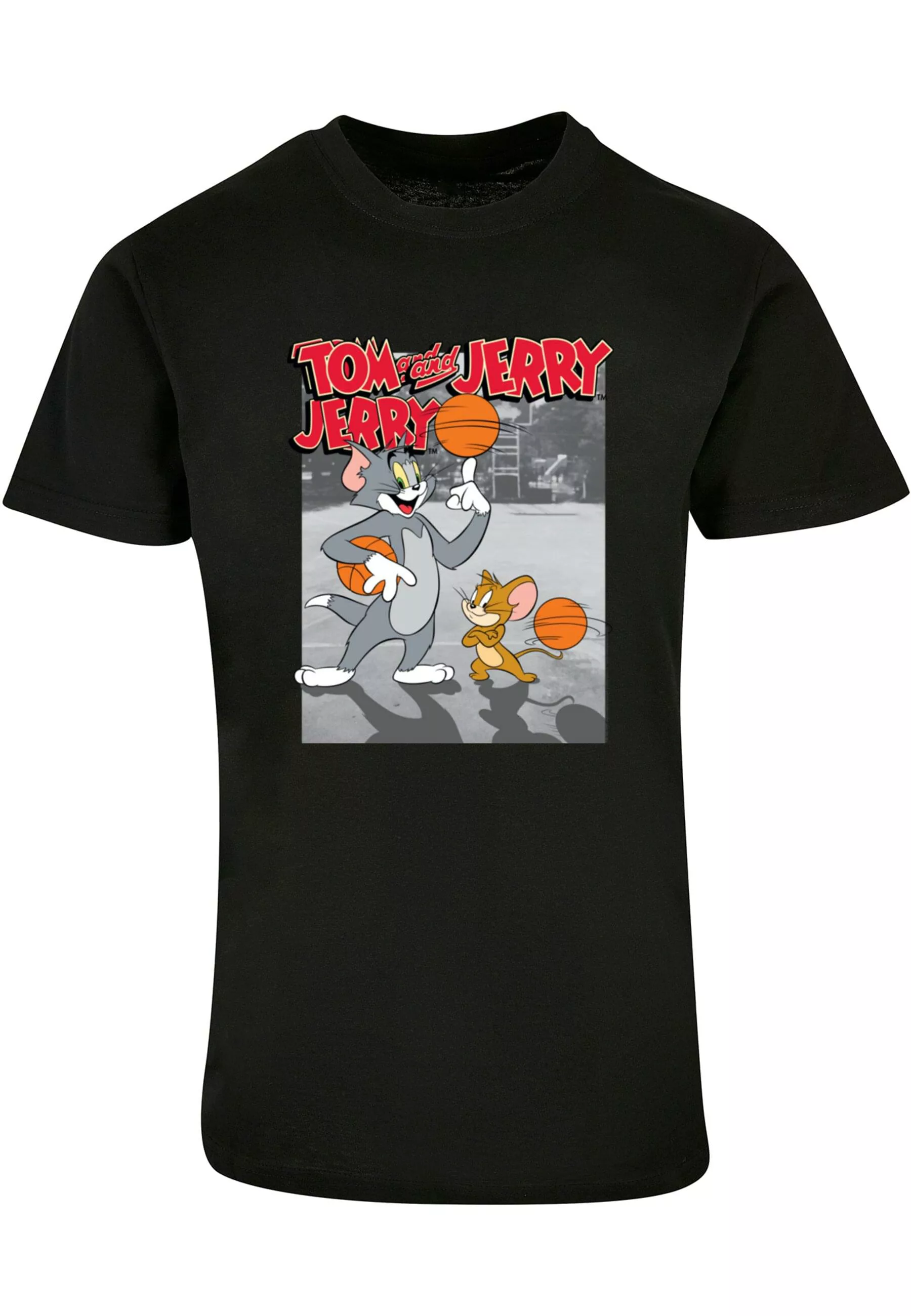 ABSOLUTE CULT T-Shirt "ABSOLUTE CULT Herren Tom and Jerry - Basketball Budd günstig online kaufen