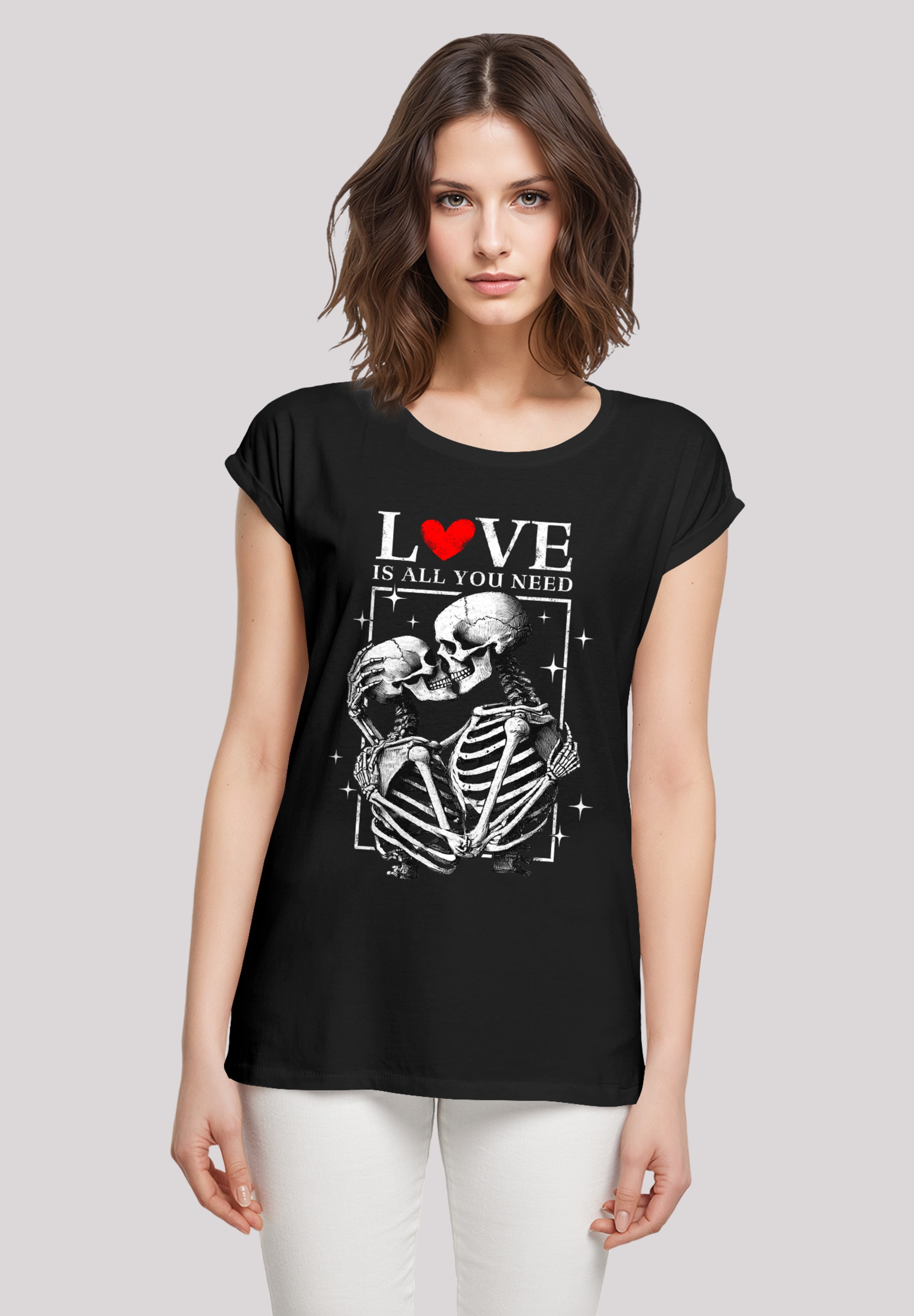 F4NT4STIC T-Shirt "Love is all you need", Premium Qualität günstig online kaufen