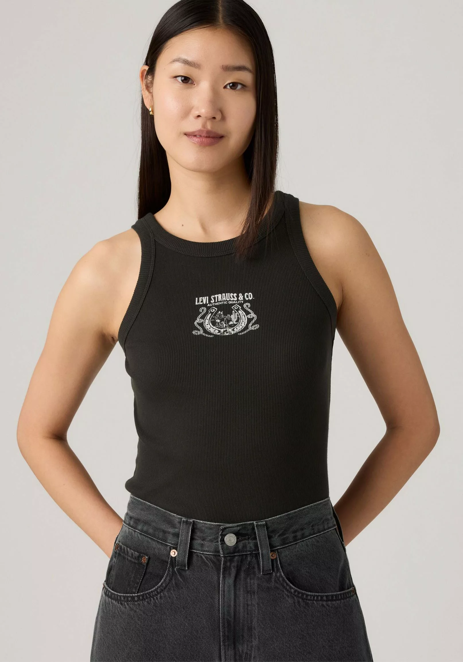 Levi's® Ripptanktop GR ESSENTIAL RACE Plakativer günstig online kaufen