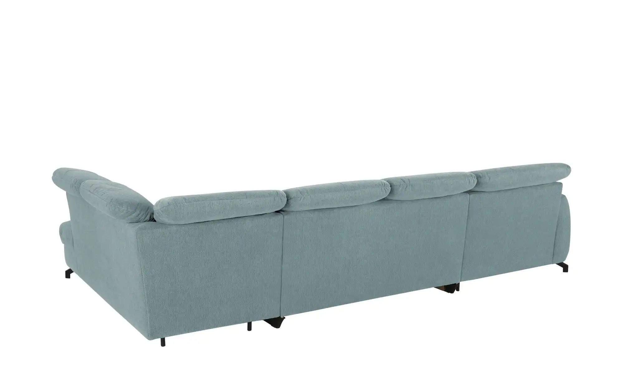 medium Wohnlandschaft  Leandro II ¦ blau ¦ Maße (cm): B: 355 H: 101 T: 208. günstig online kaufen