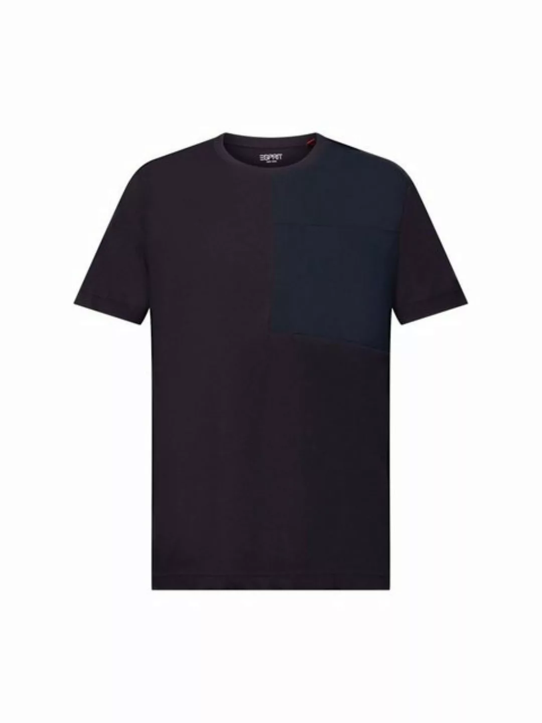 Esprit T-Shirt T-Shirt aus Jersey mit Brusttasche (1-tlg) günstig online kaufen