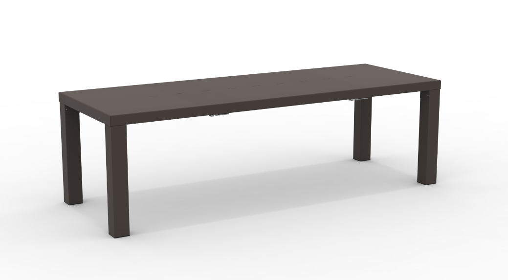 Großer Gartentisch Sofy - ausziehbar bronze günstig online kaufen
