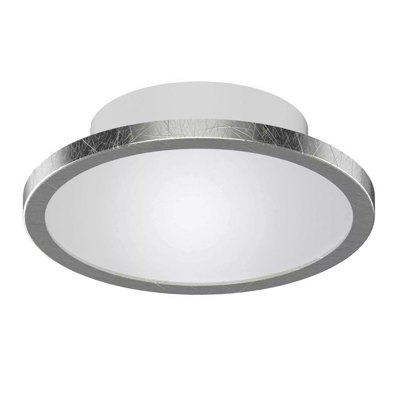 LIGHTME LED-Deckenleuchte Aqua Ø14,7cm blattsilber günstig online kaufen